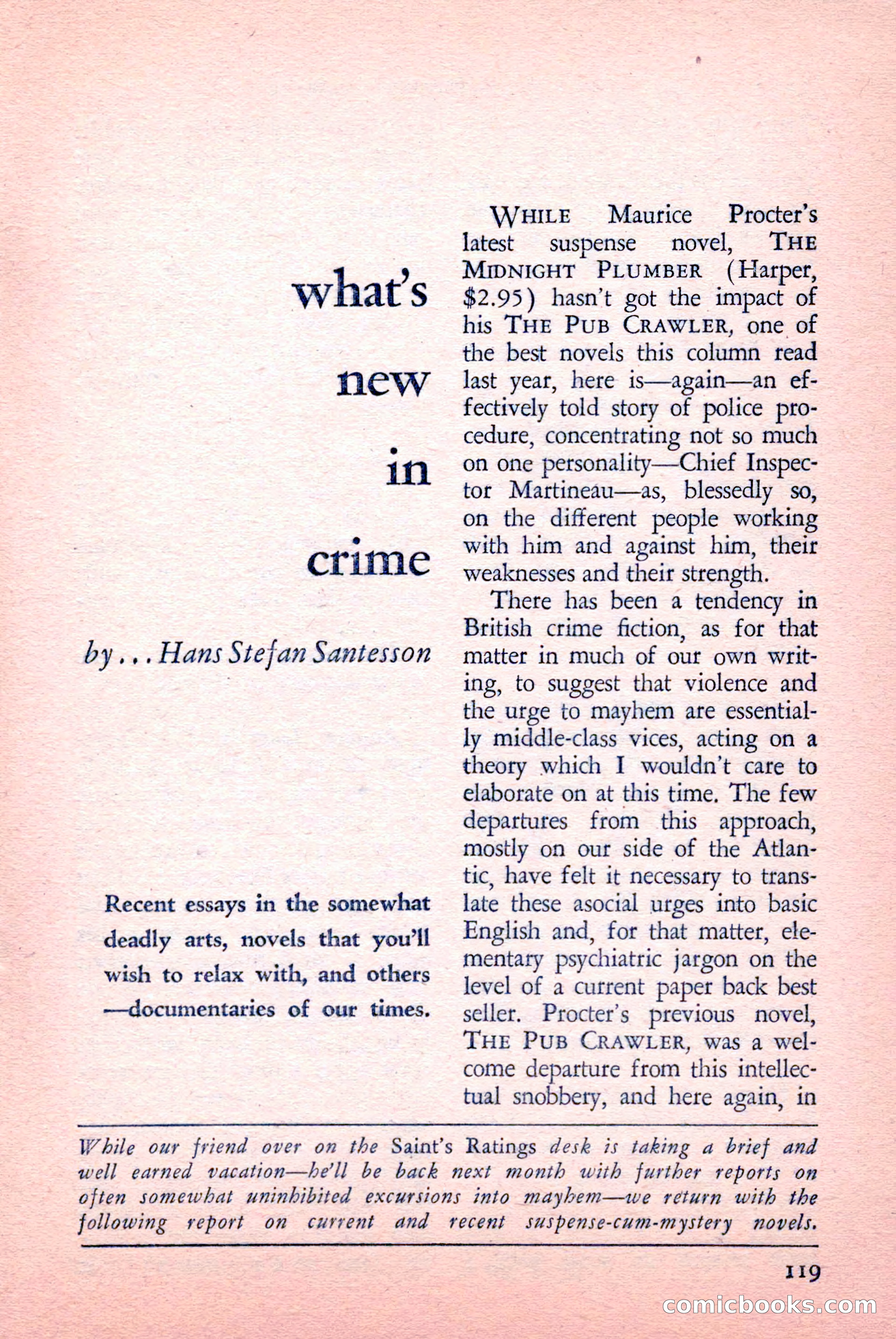 The Saint Detective Magazine, May 1958 — page 121 of 132