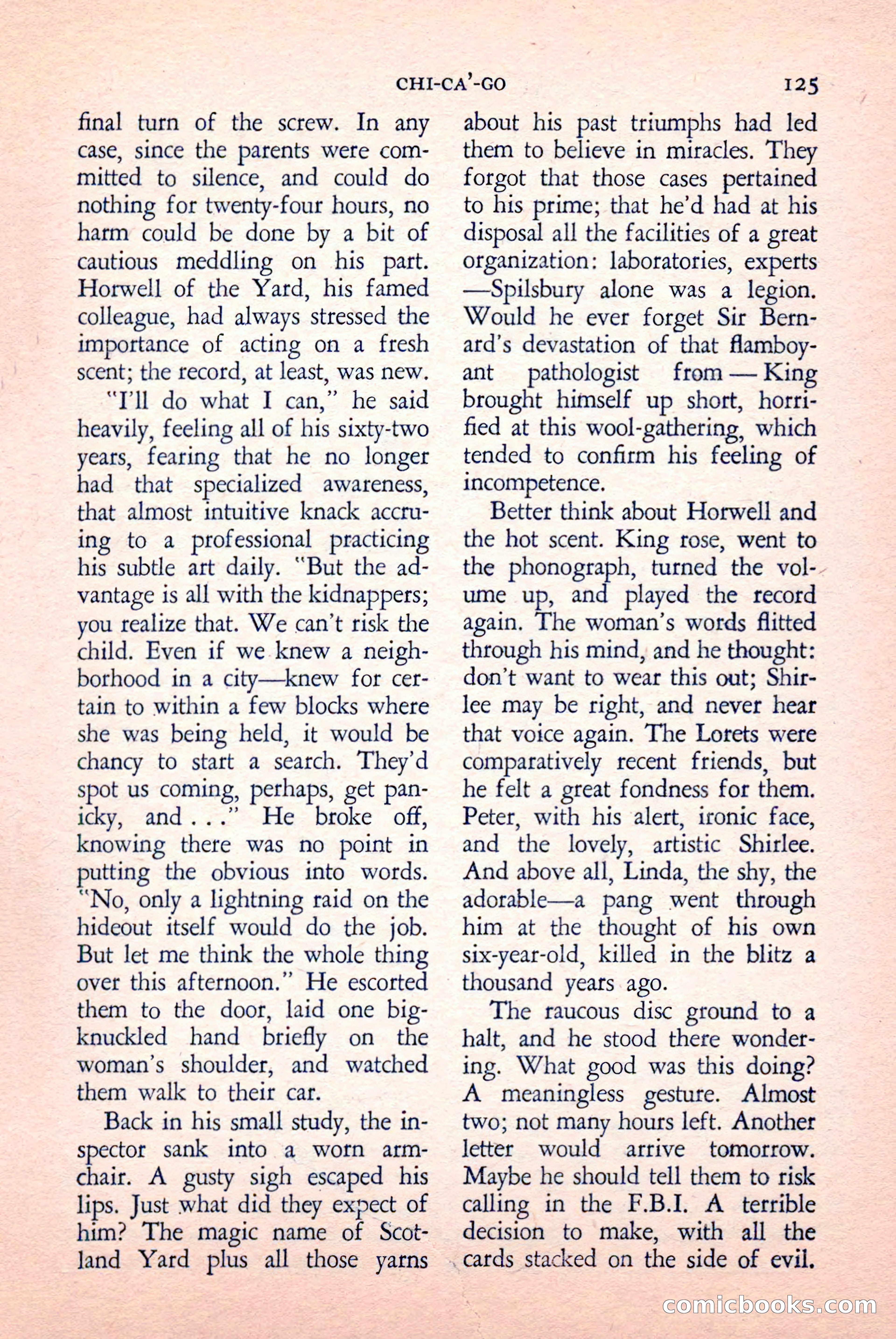 The Saint Detective Magazine, May 1958 — page 127 of 132