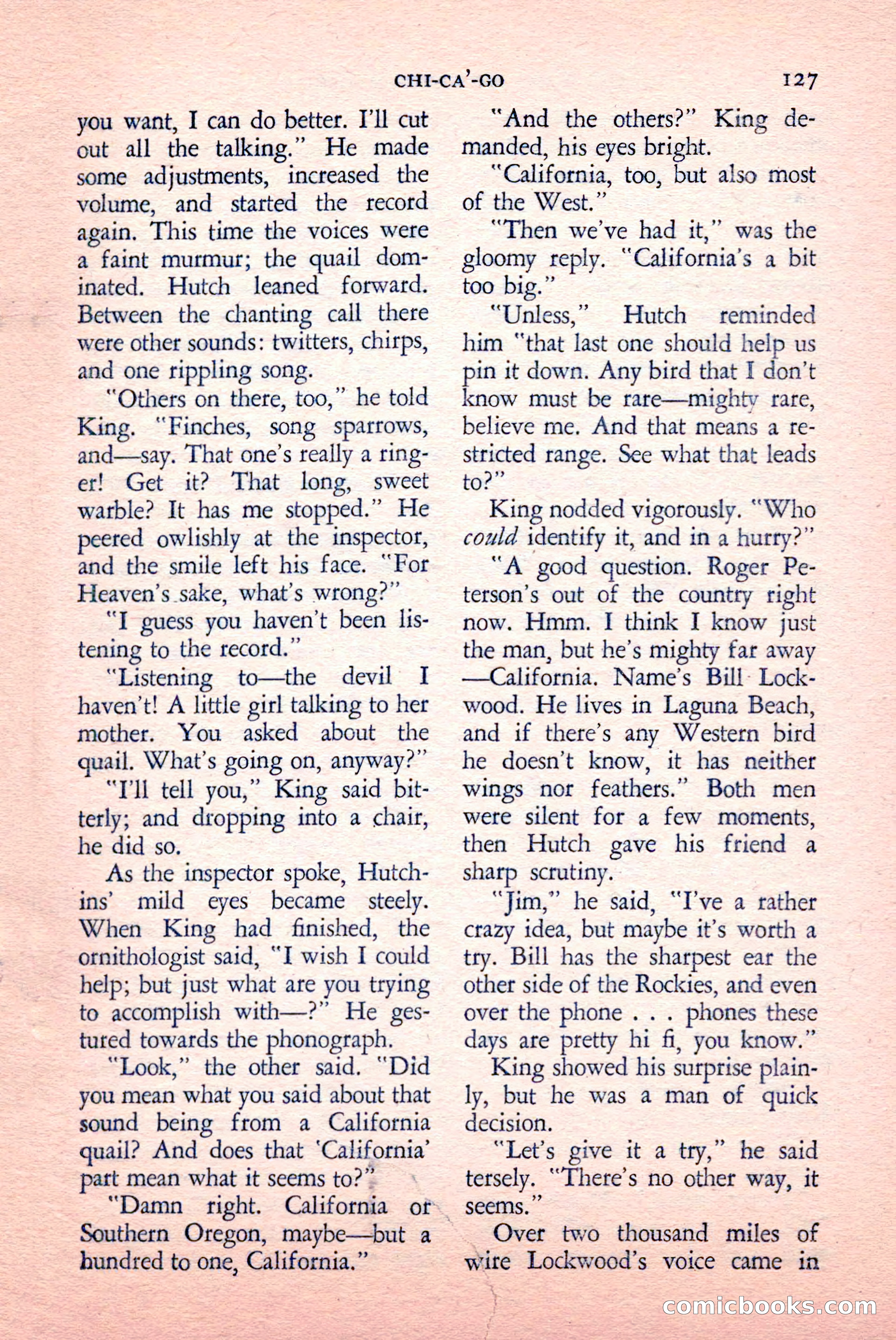 The Saint Detective Magazine, May 1958 — page 129 of 132