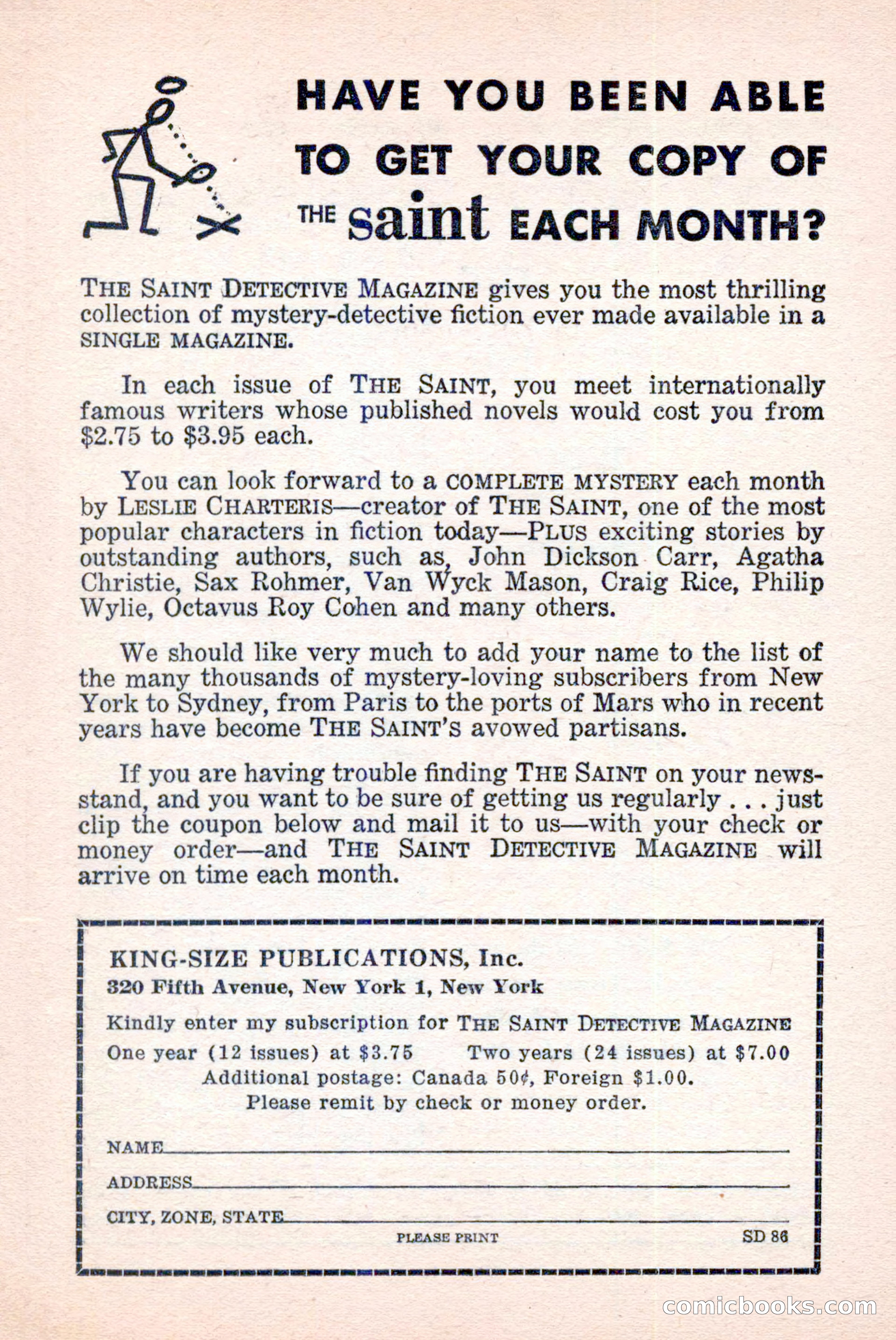 The Saint Detective Magazine, June 1958 — page 5 of 132