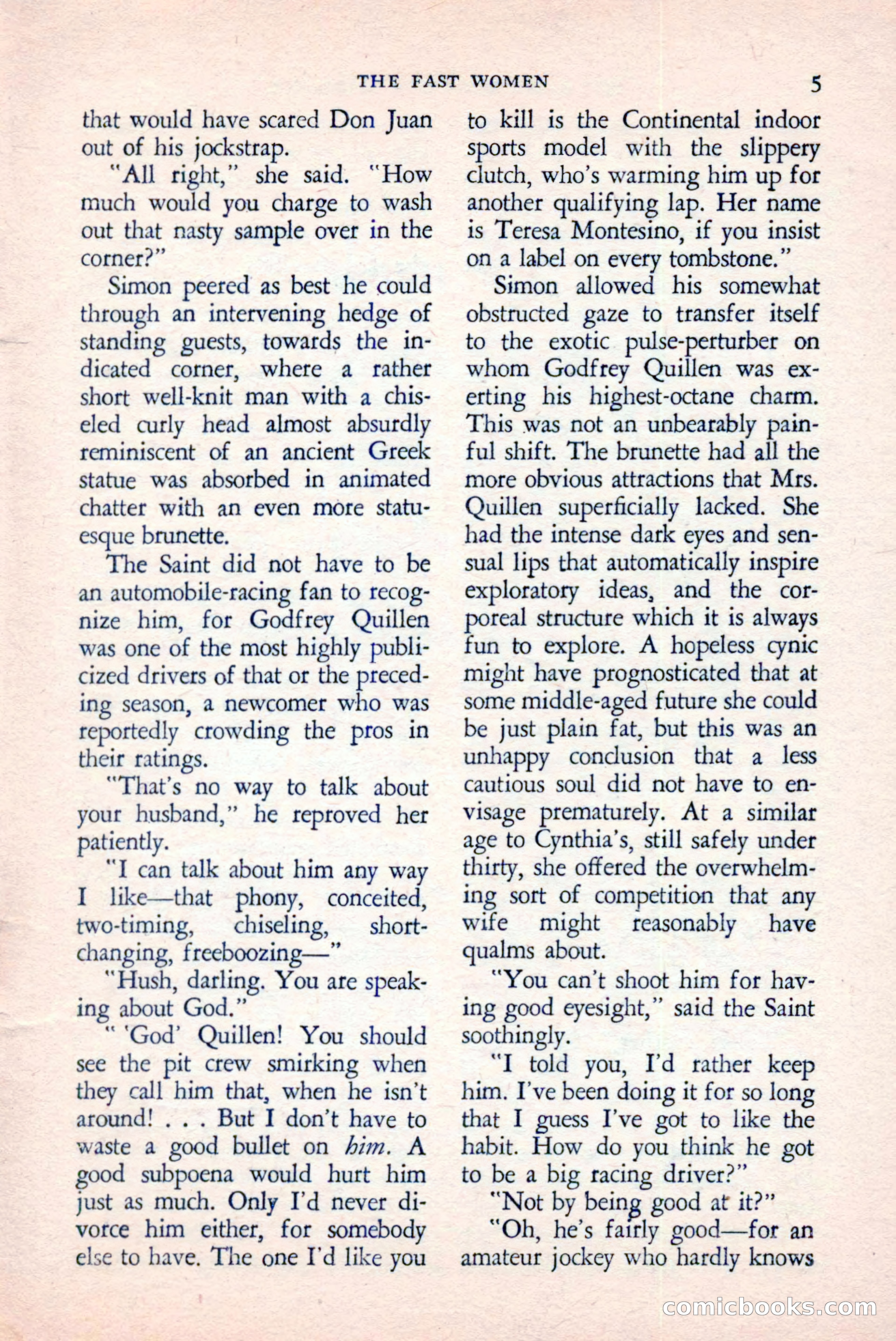 The Saint Detective Magazine, June 1958 — page 7 of 132