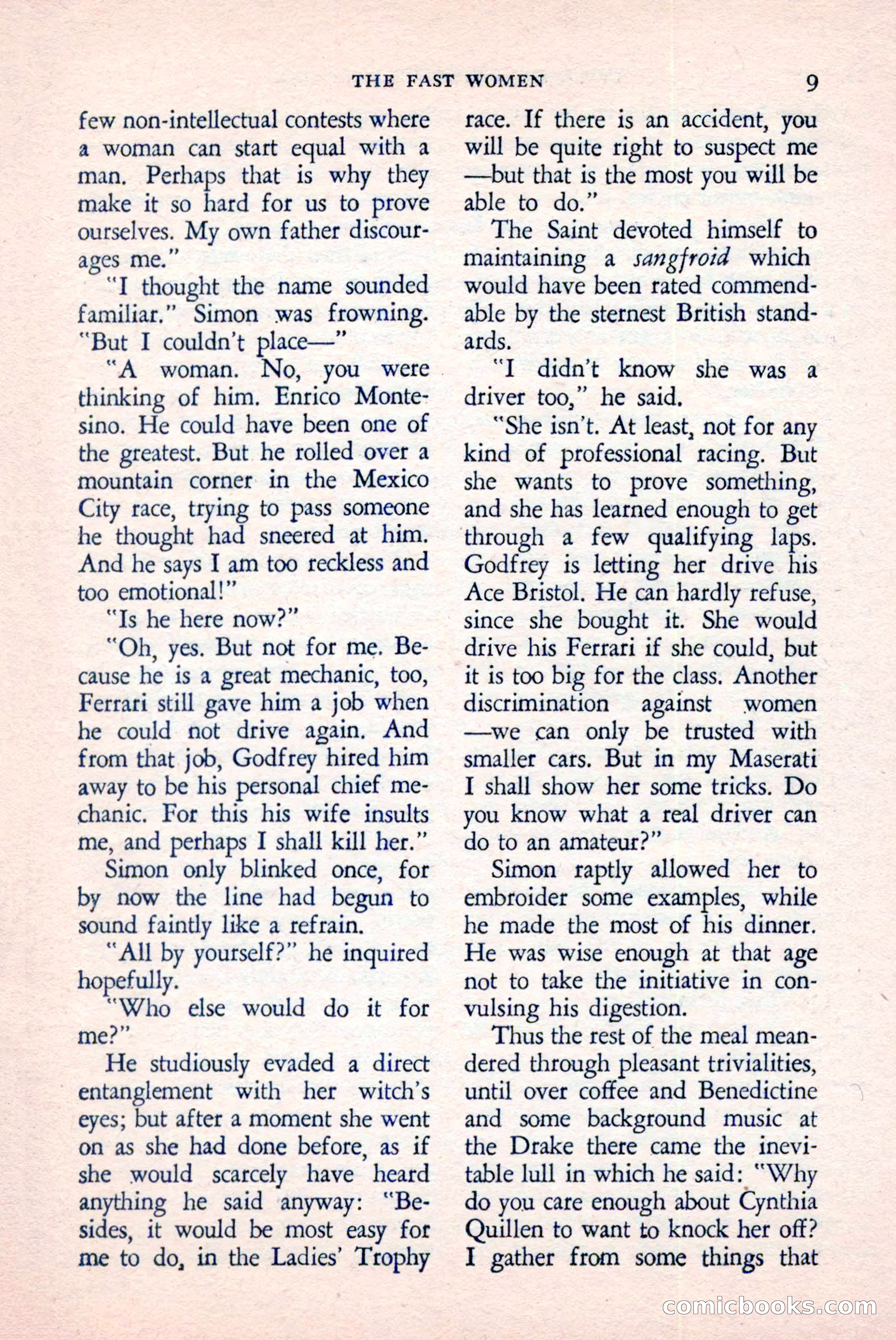 The Saint Detective Magazine, June 1958 — page 11 of 132