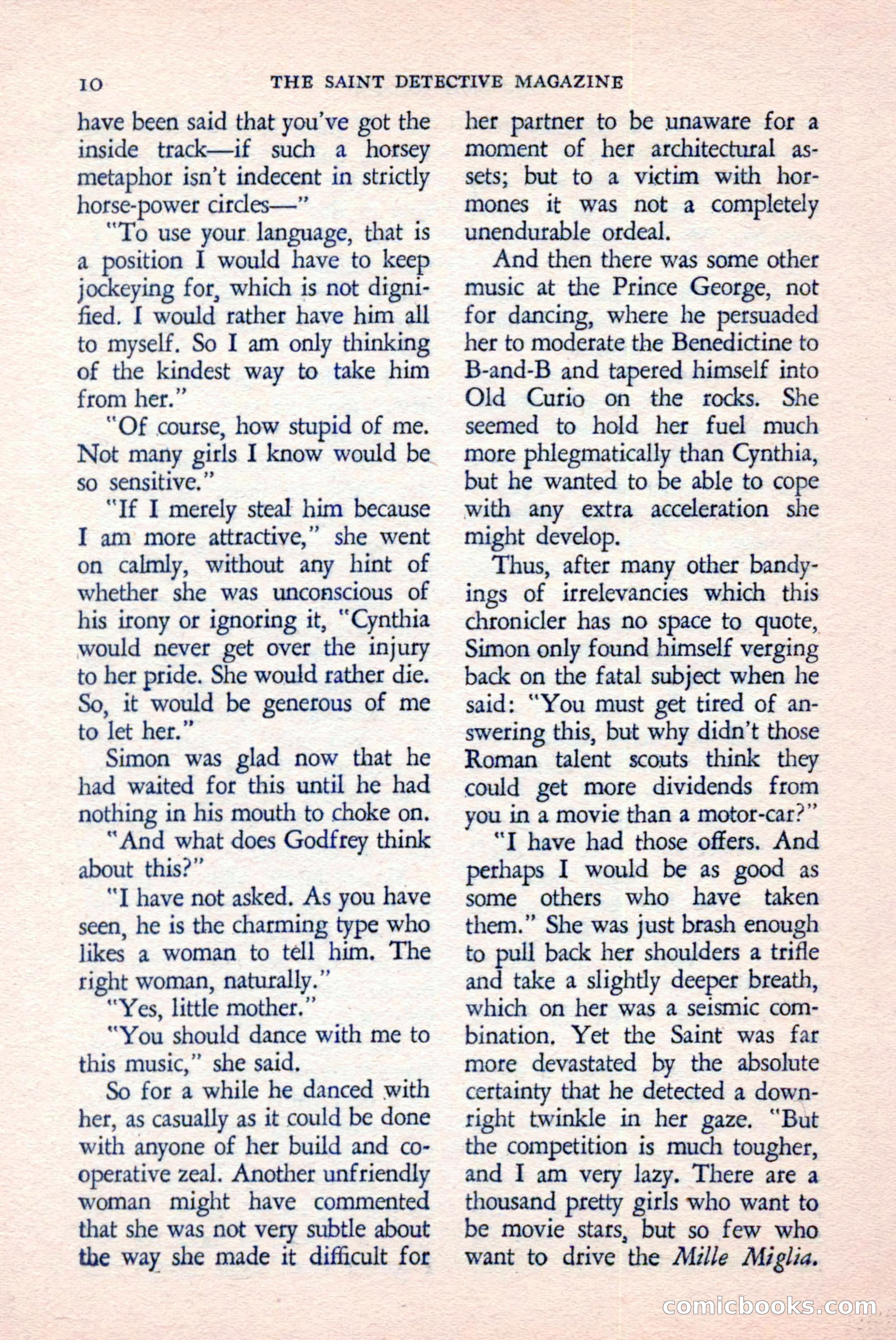 The Saint Detective Magazine, June 1958 — page 12 of 132
