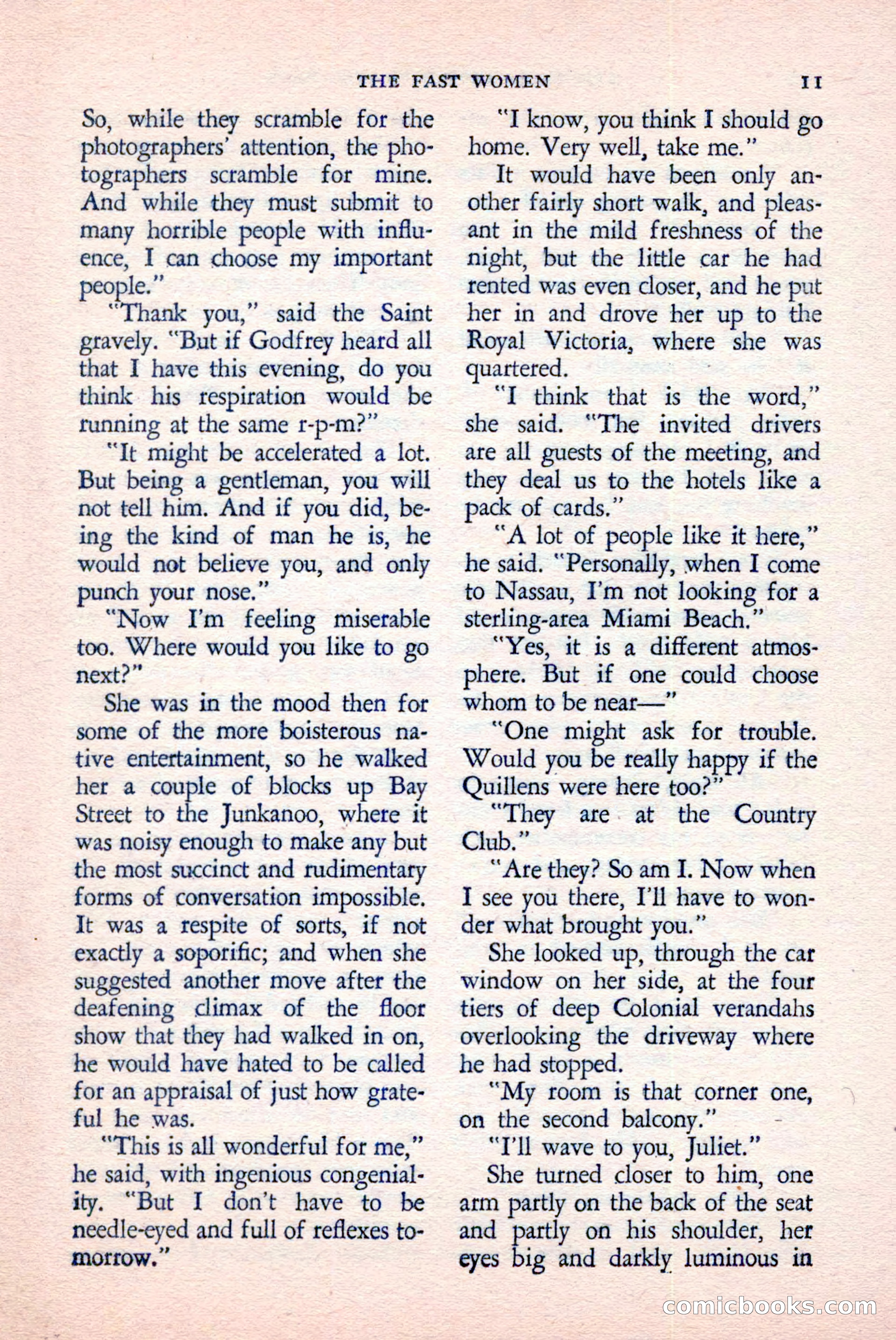 The Saint Detective Magazine, June 1958 — page 13 of 132