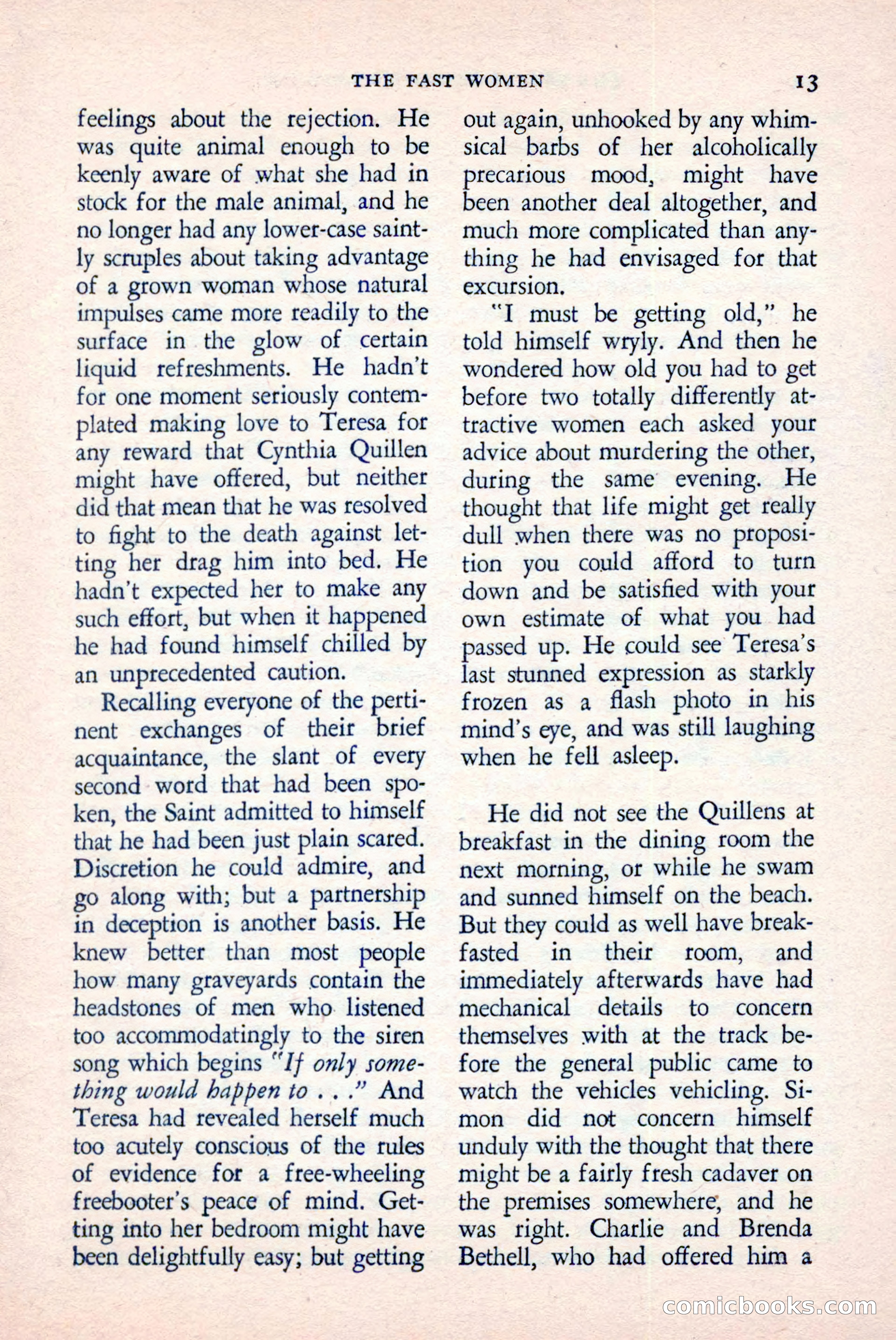 The Saint Detective Magazine, June 1958 — page 15 of 132