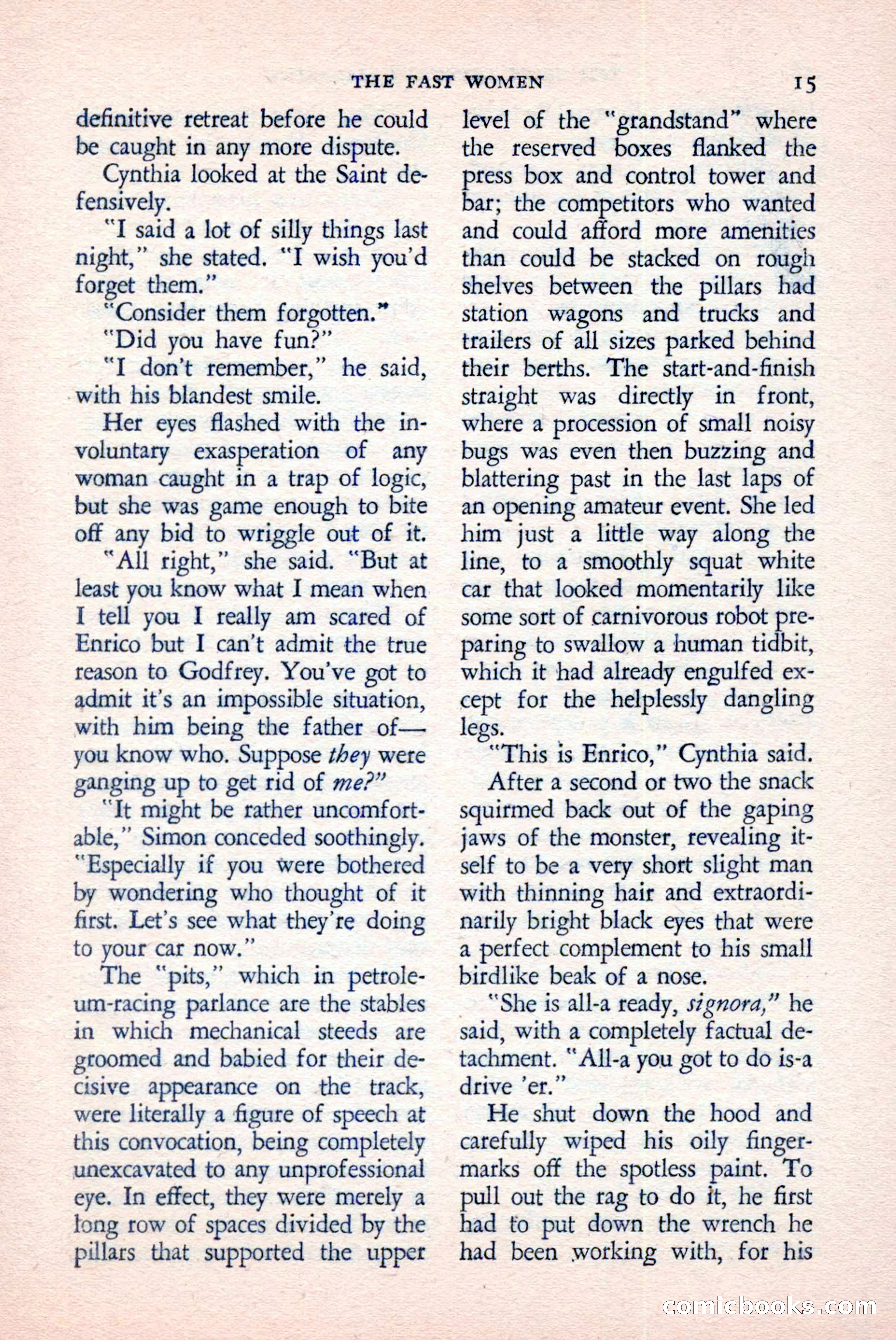 The Saint Detective Magazine, June 1958 — page 17 of 132