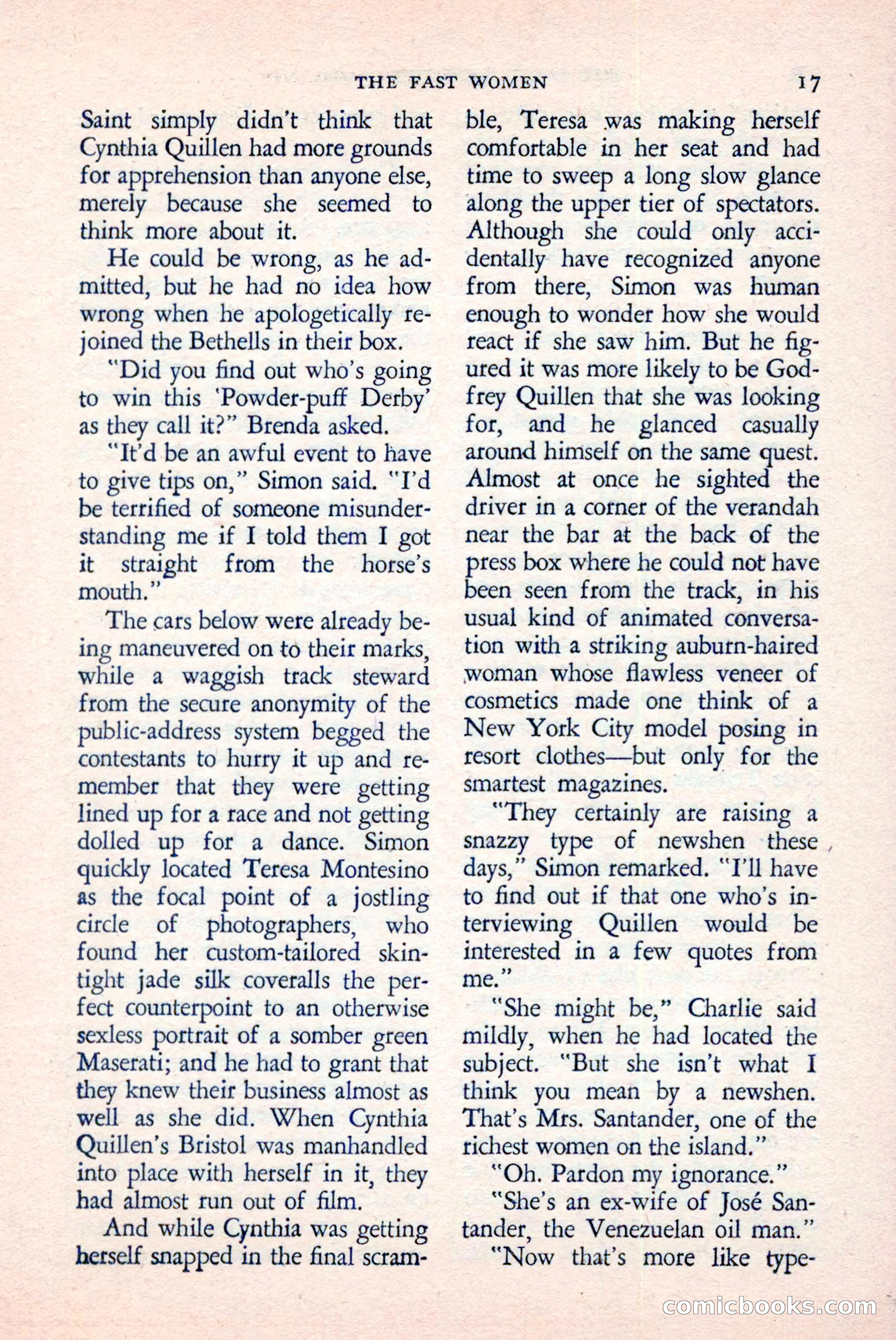 The Saint Detective Magazine, June 1958 — page 19 of 132