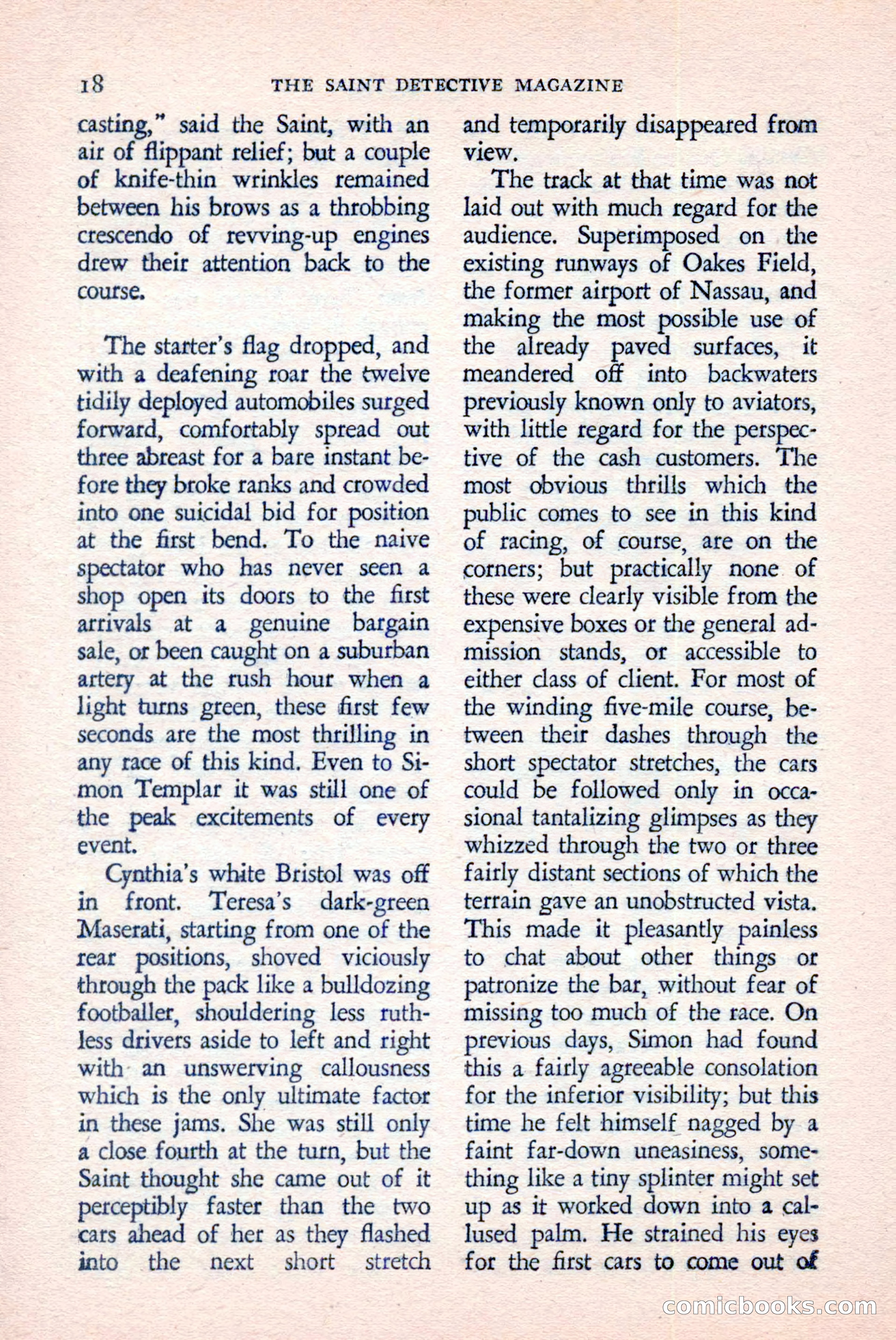 The Saint Detective Magazine, June 1958 — page 20 of 132