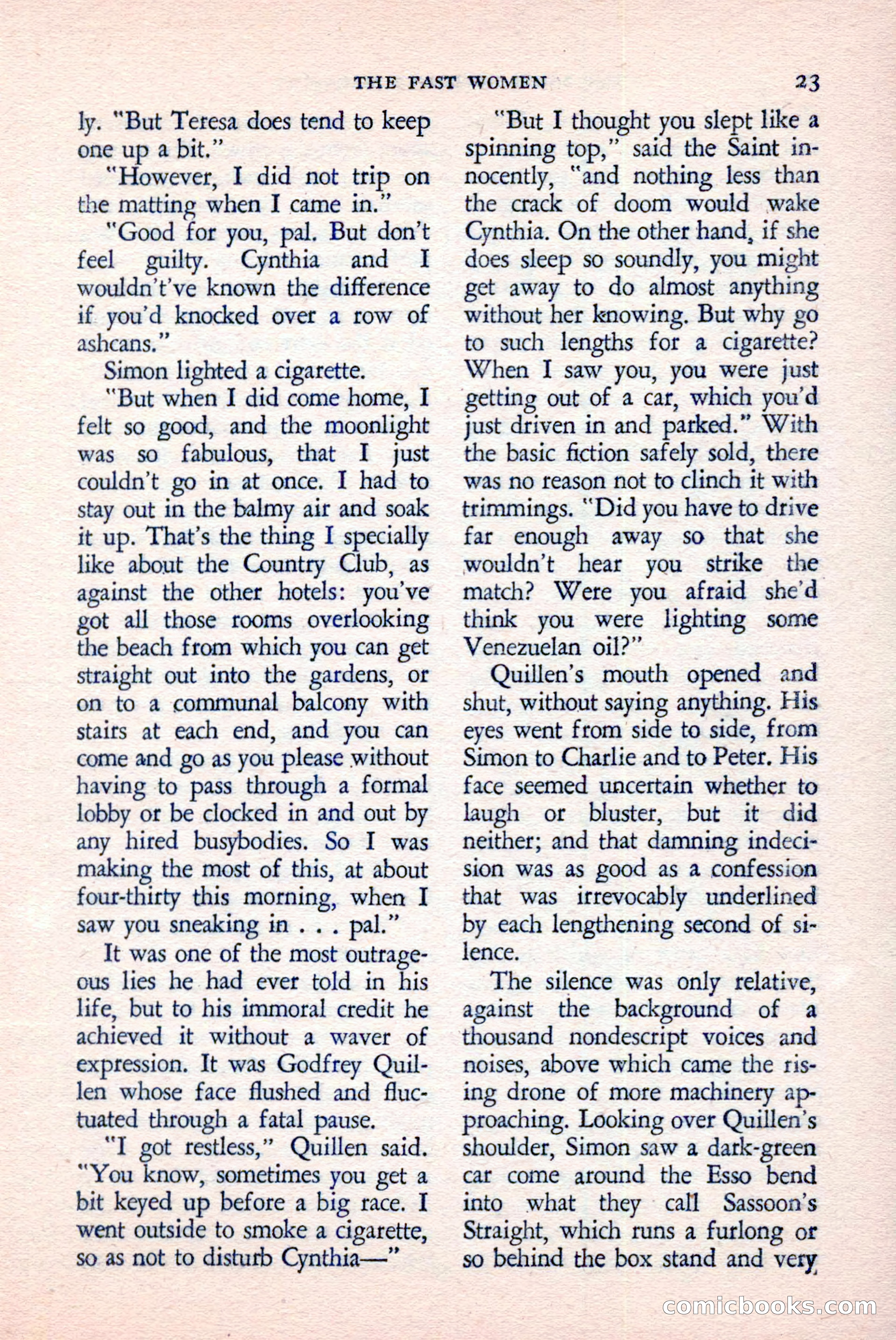 The Saint Detective Magazine, June 1958 — page 25 of 132