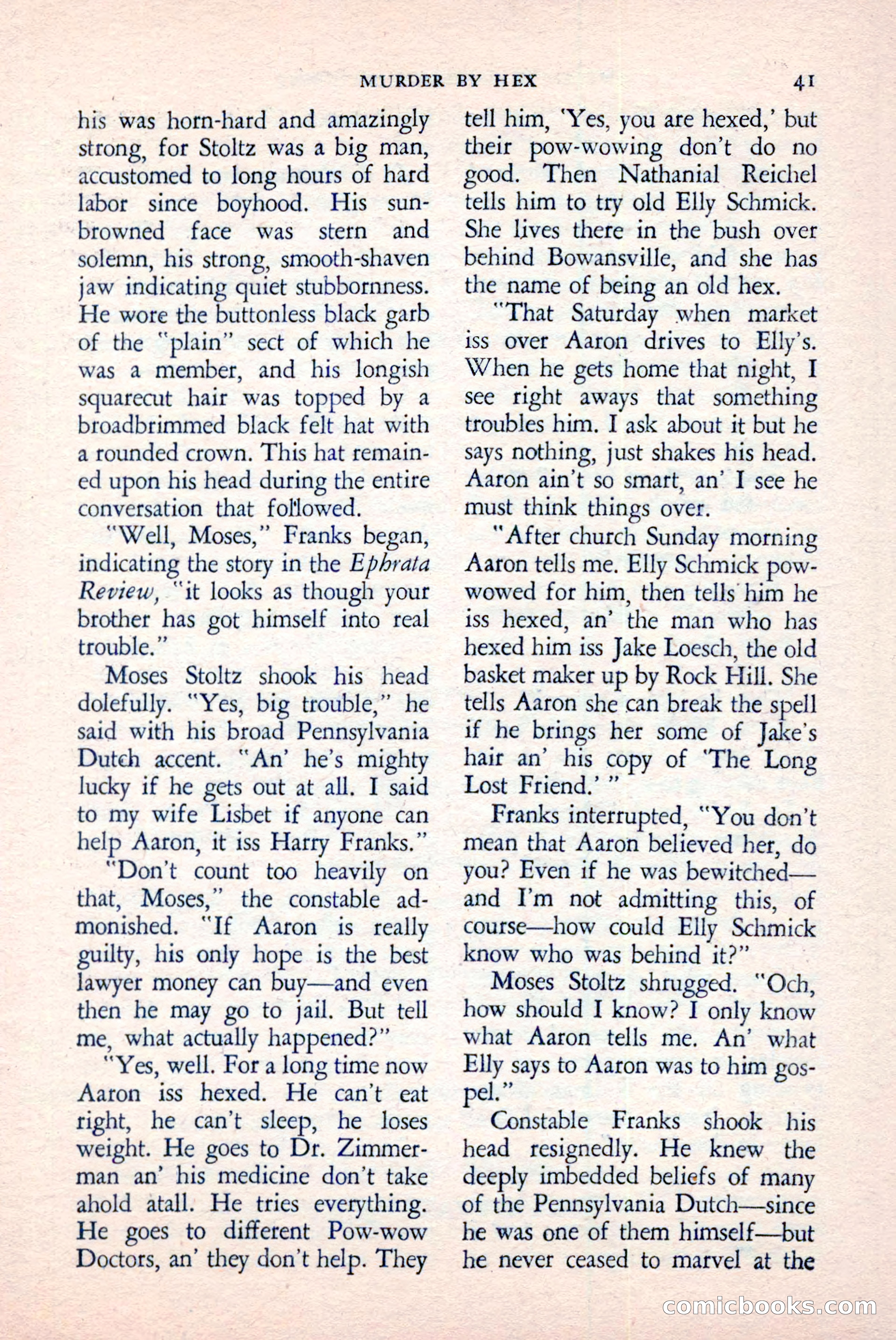 The Saint Detective Magazine, June 1958 — page 43 of 132