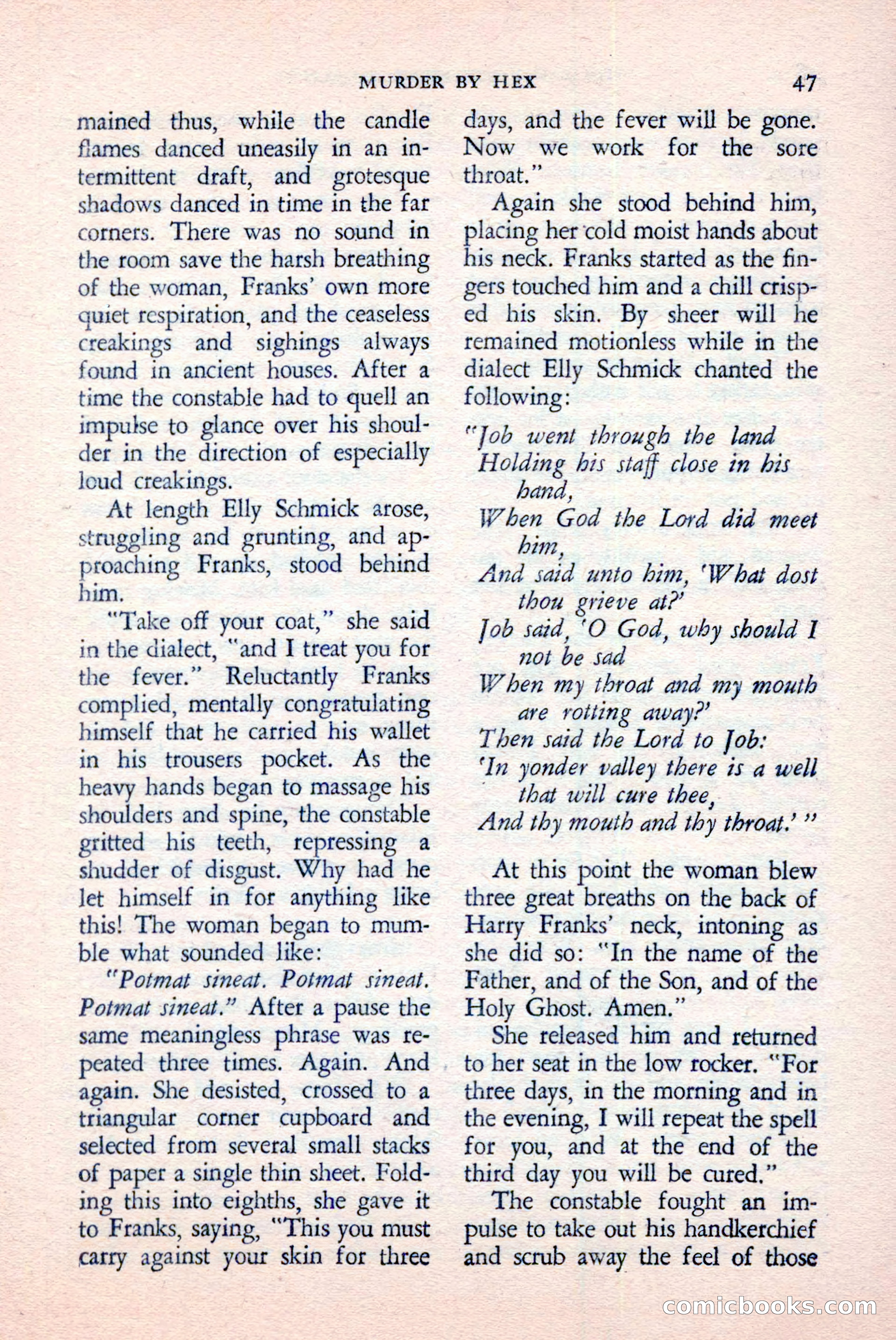 The Saint Detective Magazine, June 1958 — page 49 of 132