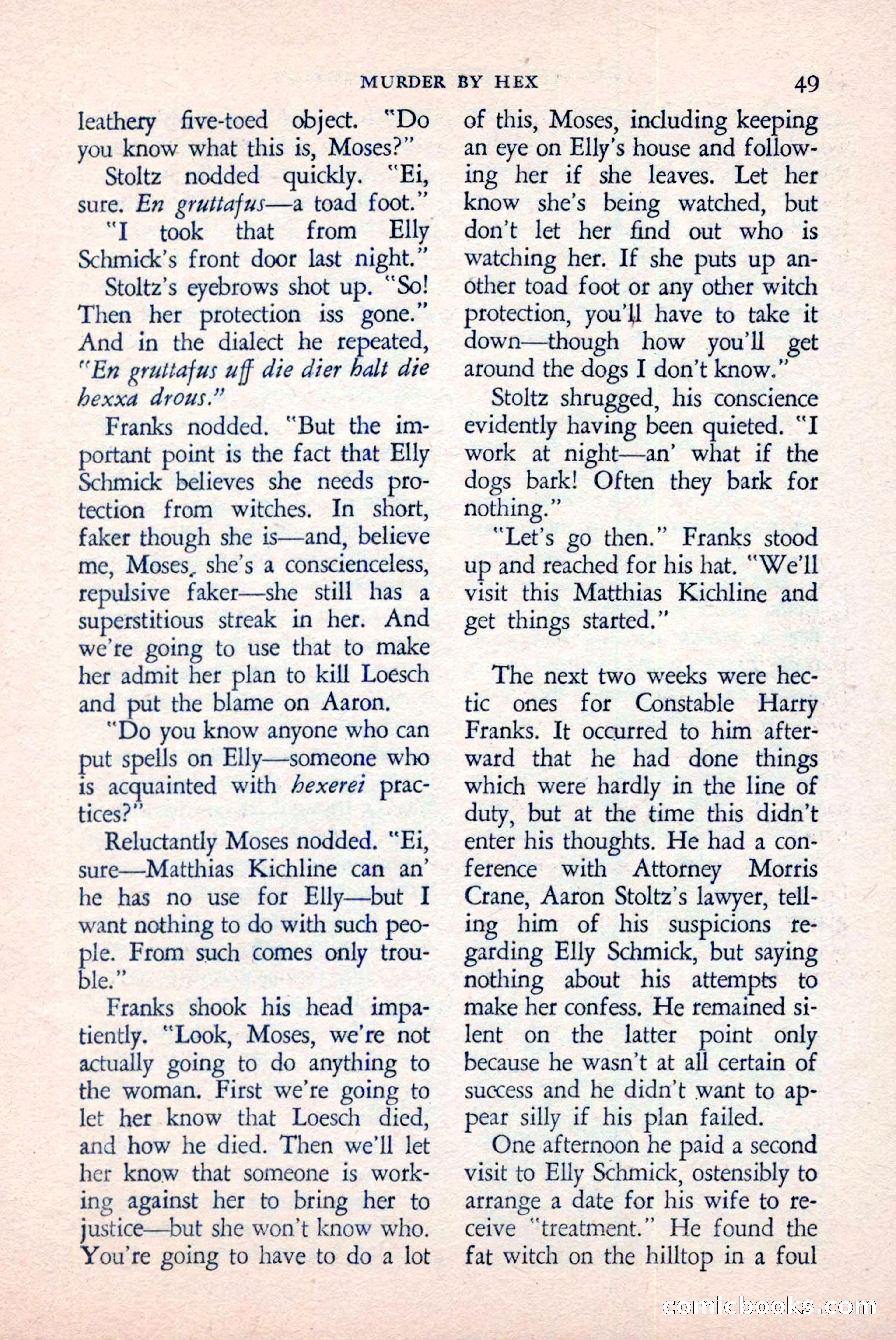 The Saint Detective Magazine, June 1958 — page 51 of 132