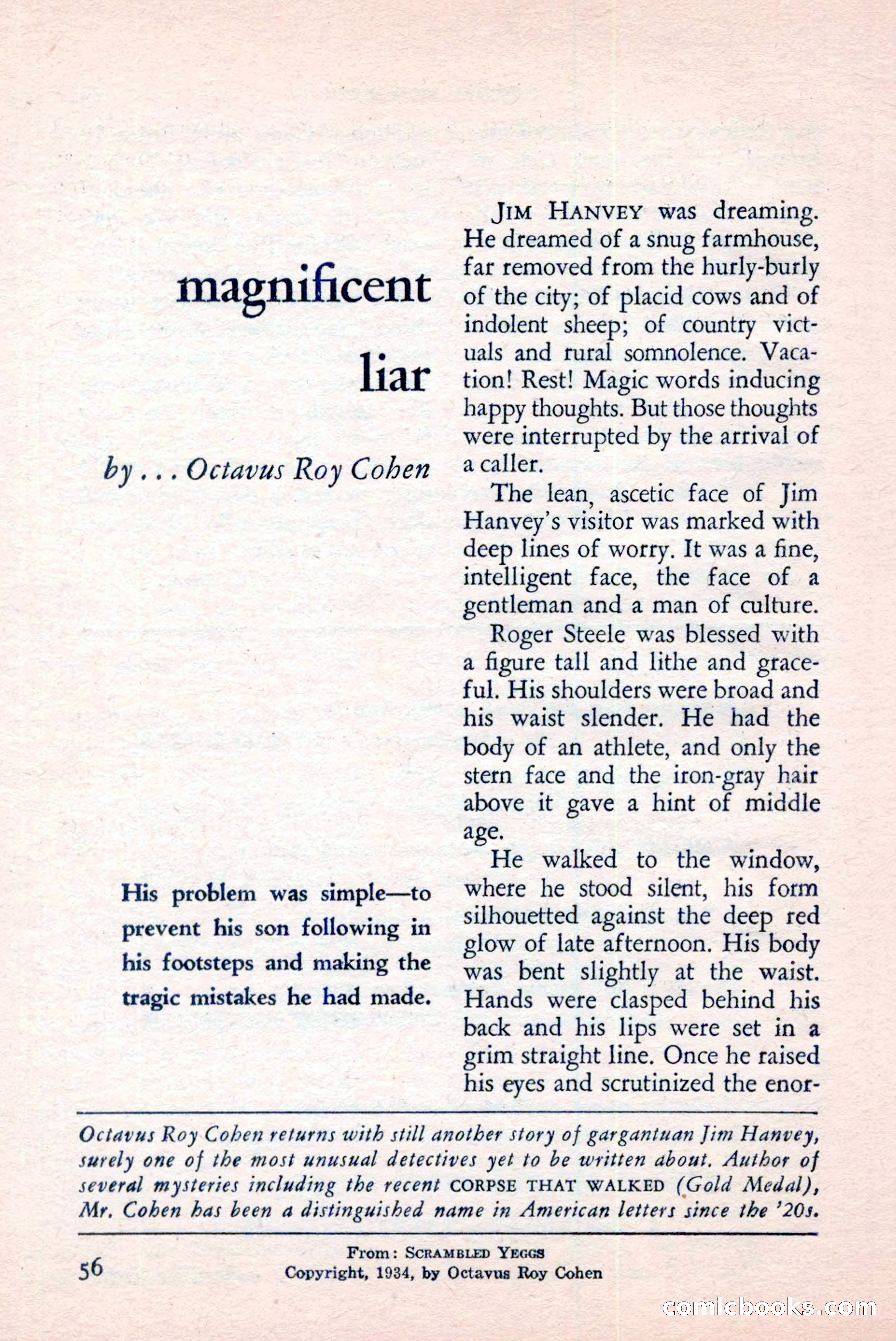 The Saint Detective Magazine, June 1958 — page 58 of 132