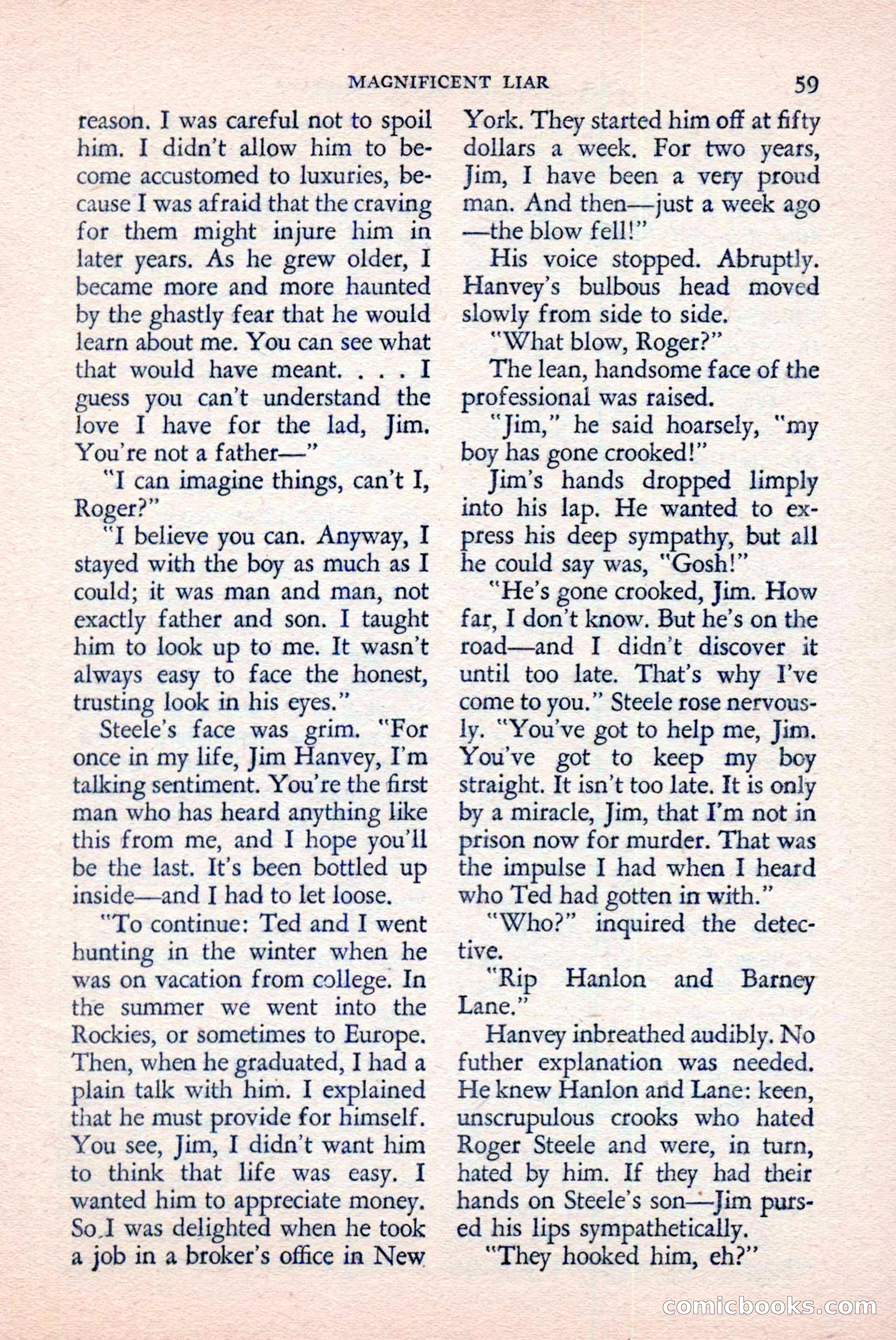 The Saint Detective Magazine, June 1958 — page 61 of 132