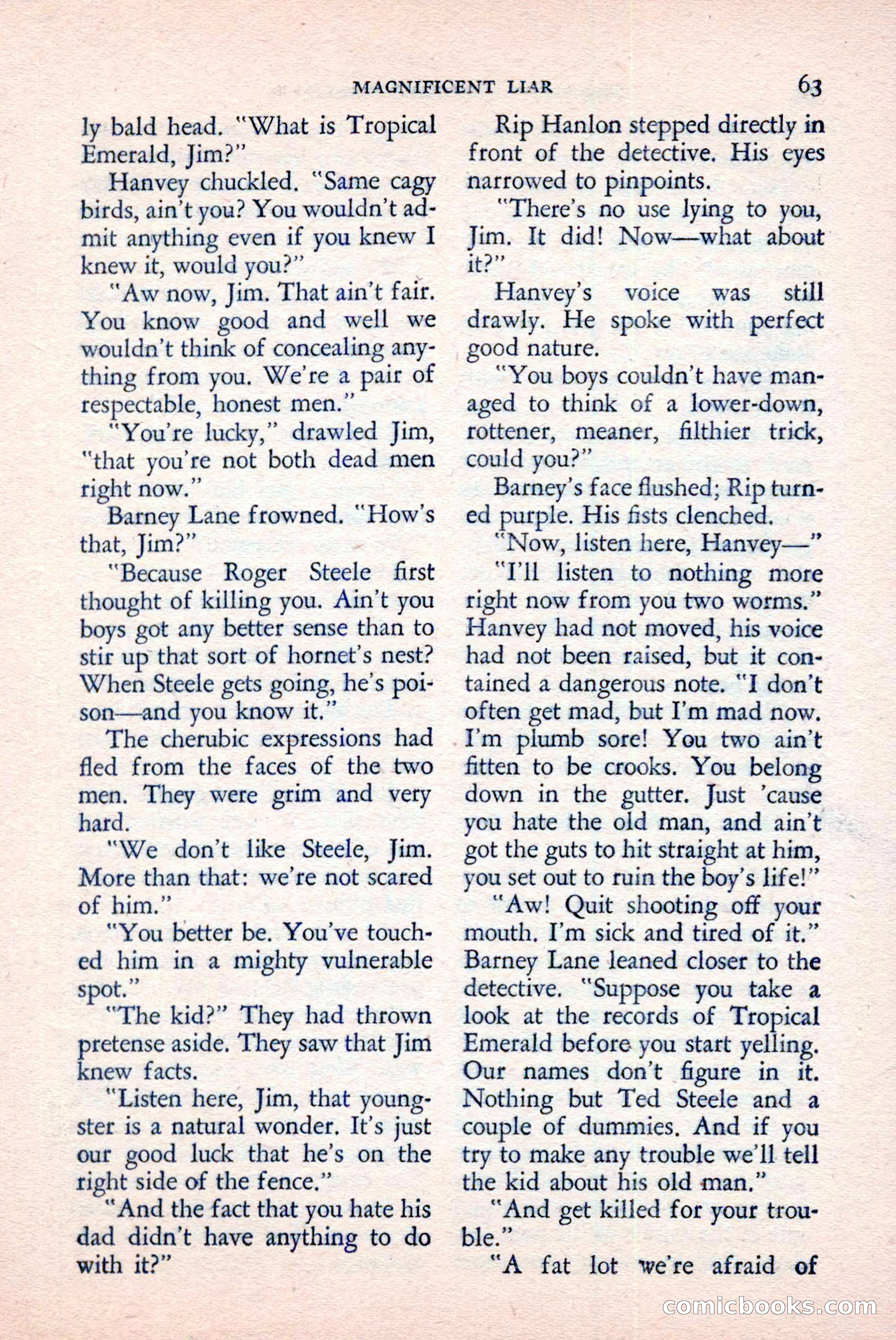 The Saint Detective Magazine, June 1958 — page 65 of 132