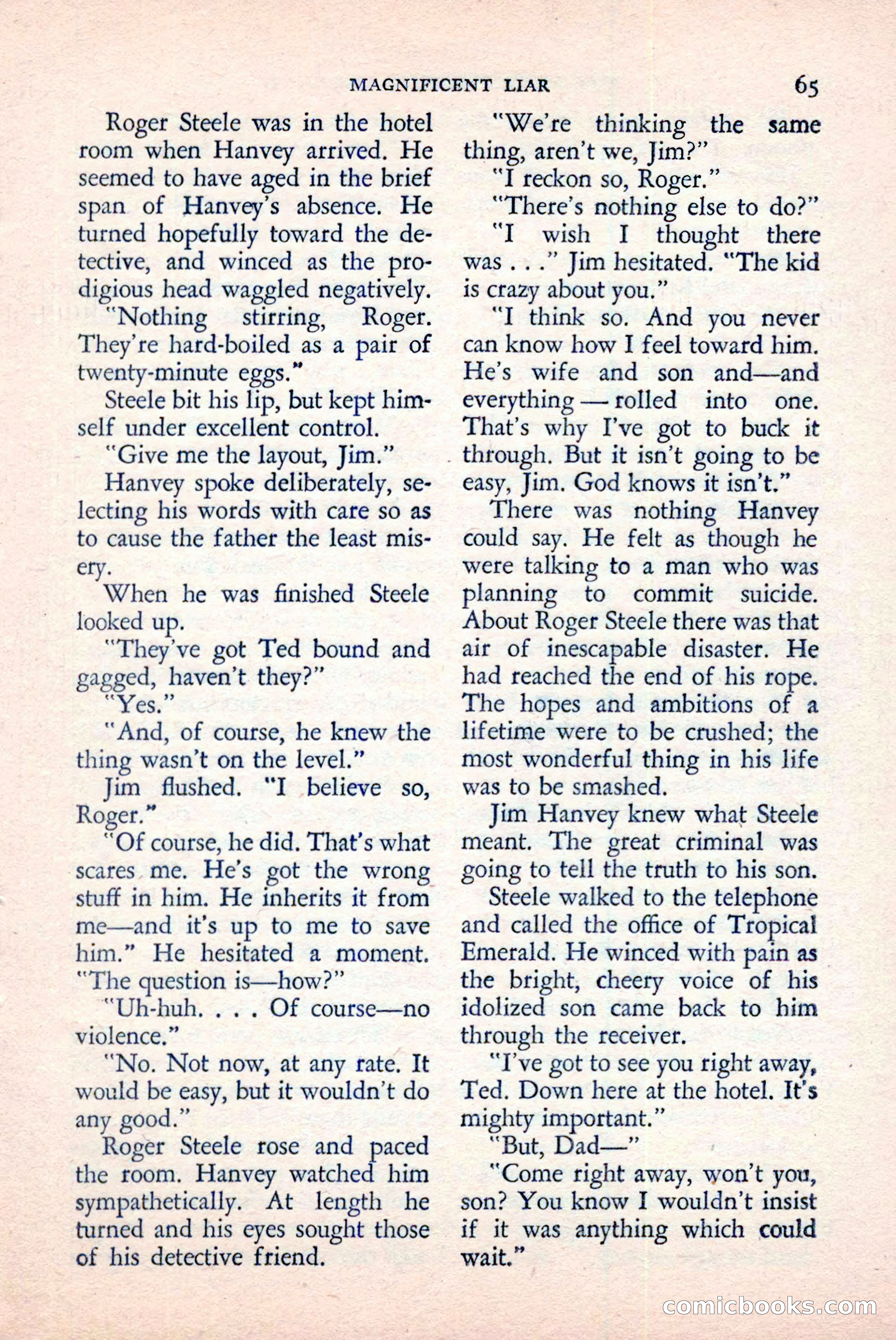 The Saint Detective Magazine, June 1958 — page 67 of 132
