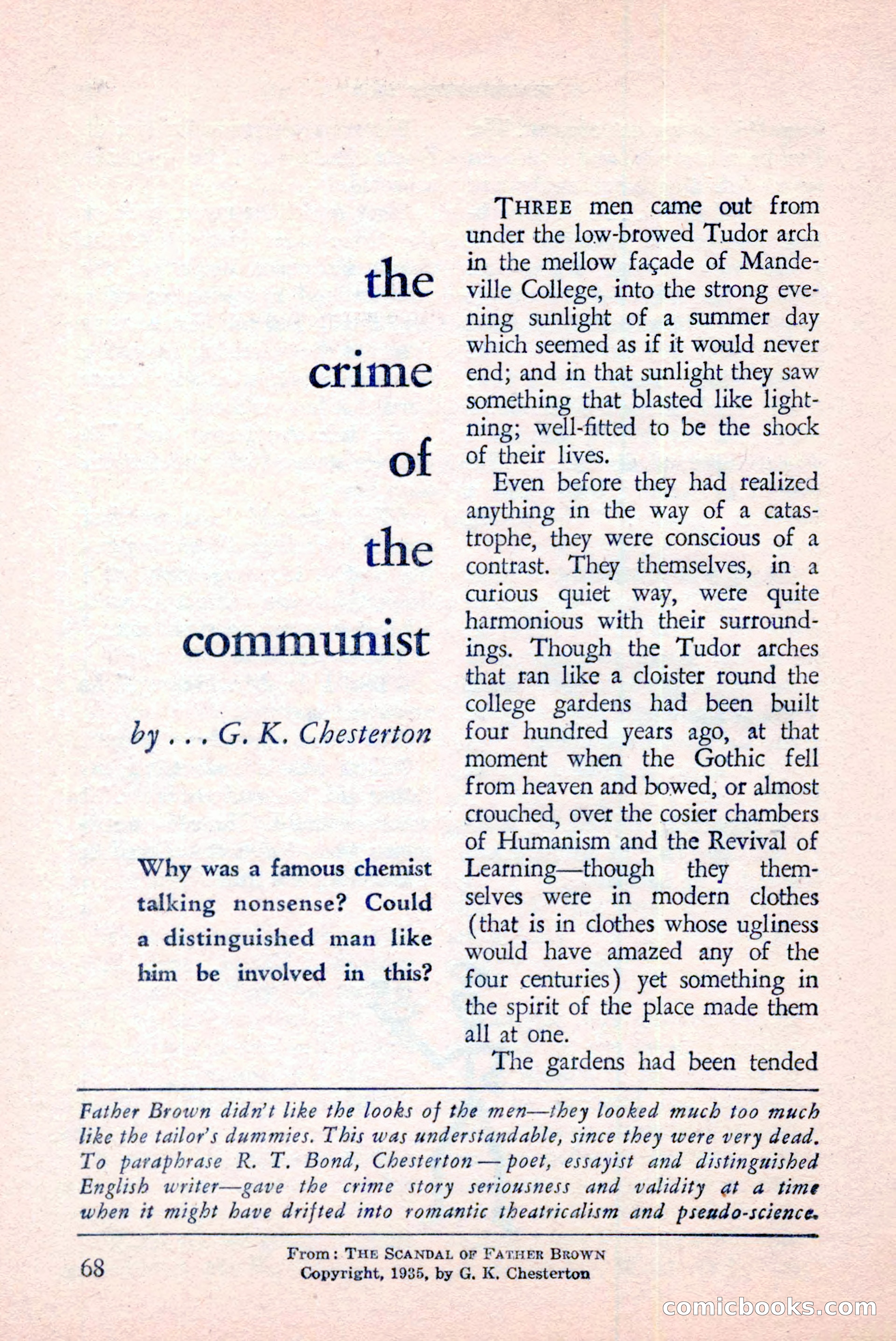 The Saint Detective Magazine, June 1958 — page 70 of 132