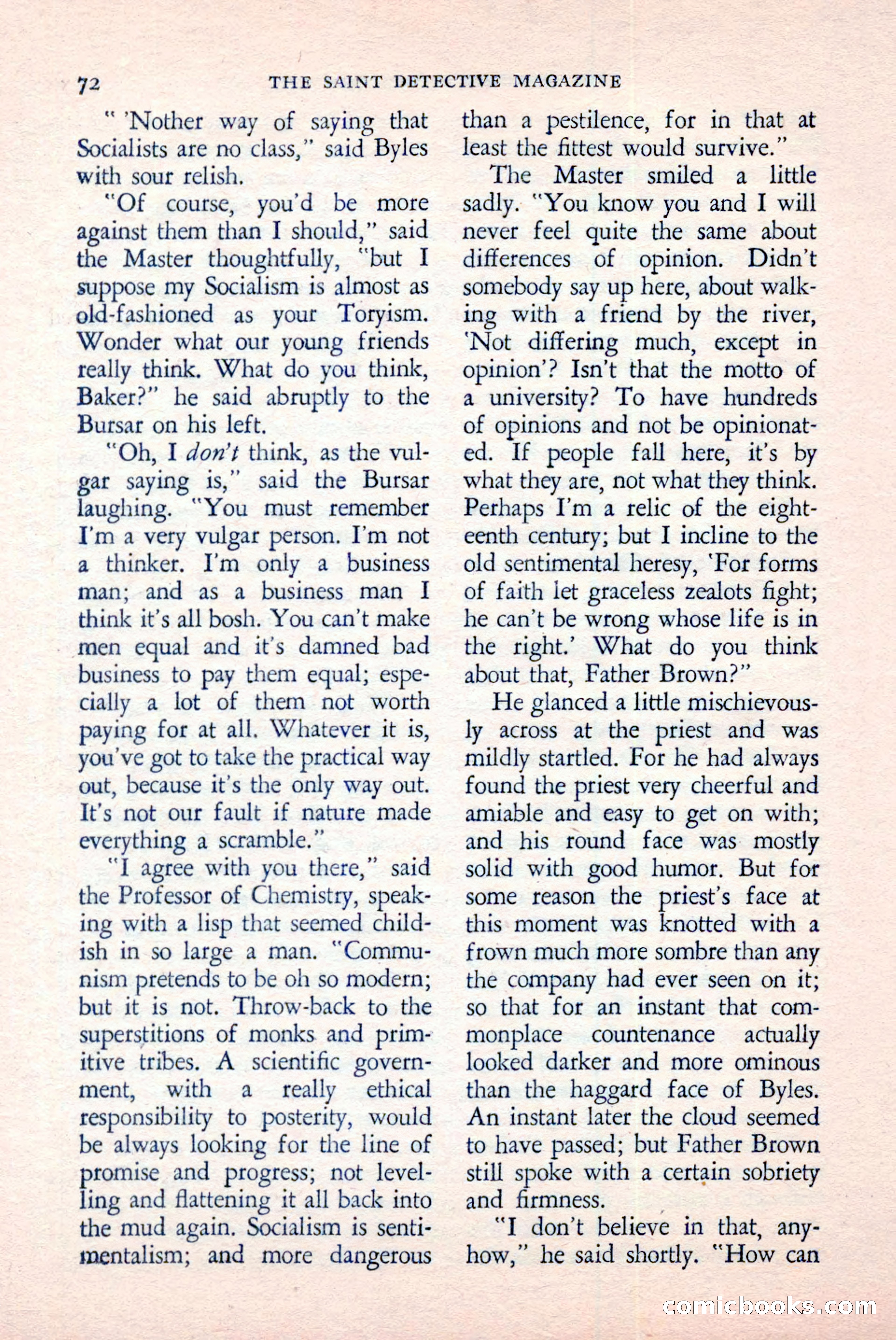 The Saint Detective Magazine, June 1958 — page 74 of 132