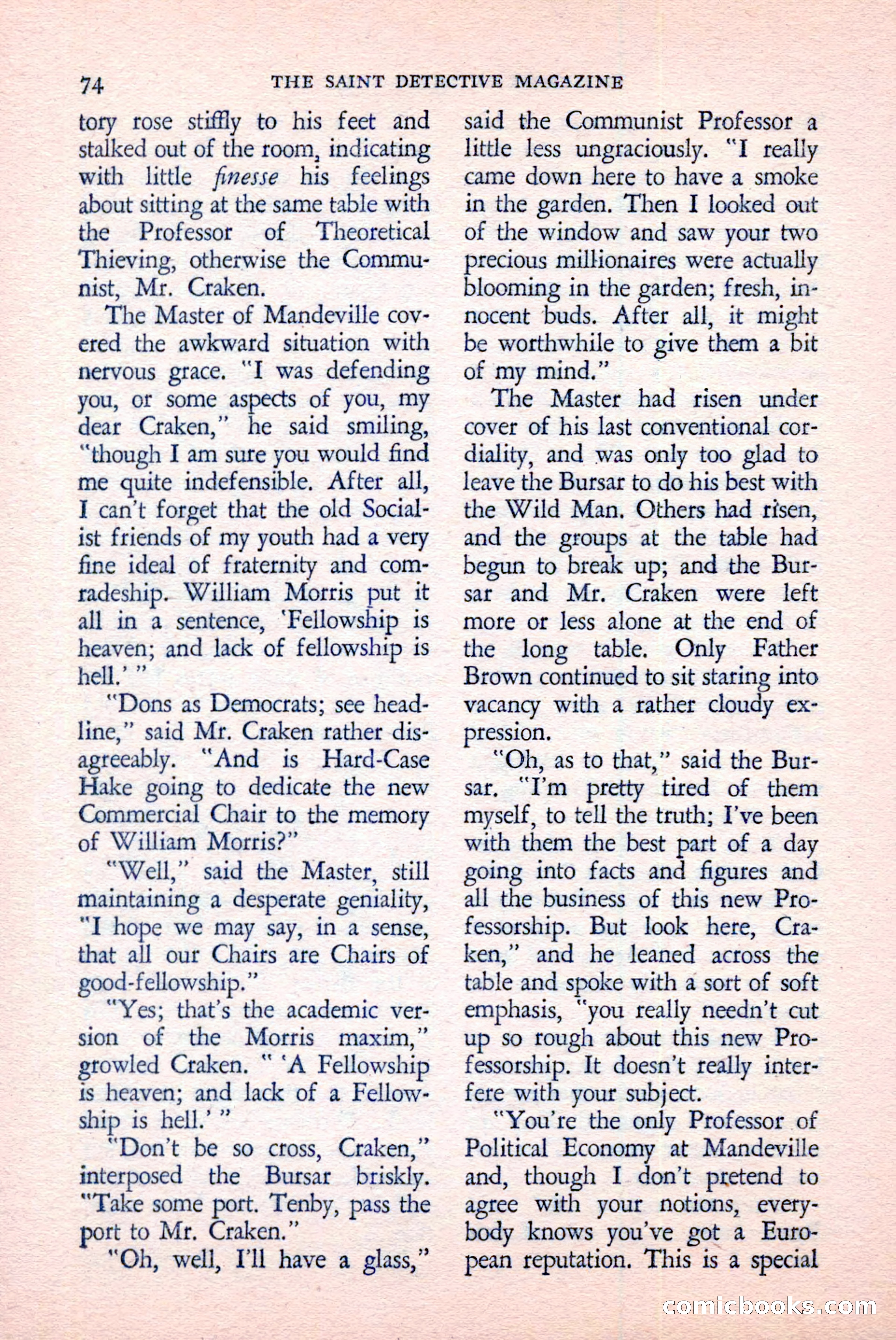 The Saint Detective Magazine, June 1958 — page 76 of 132