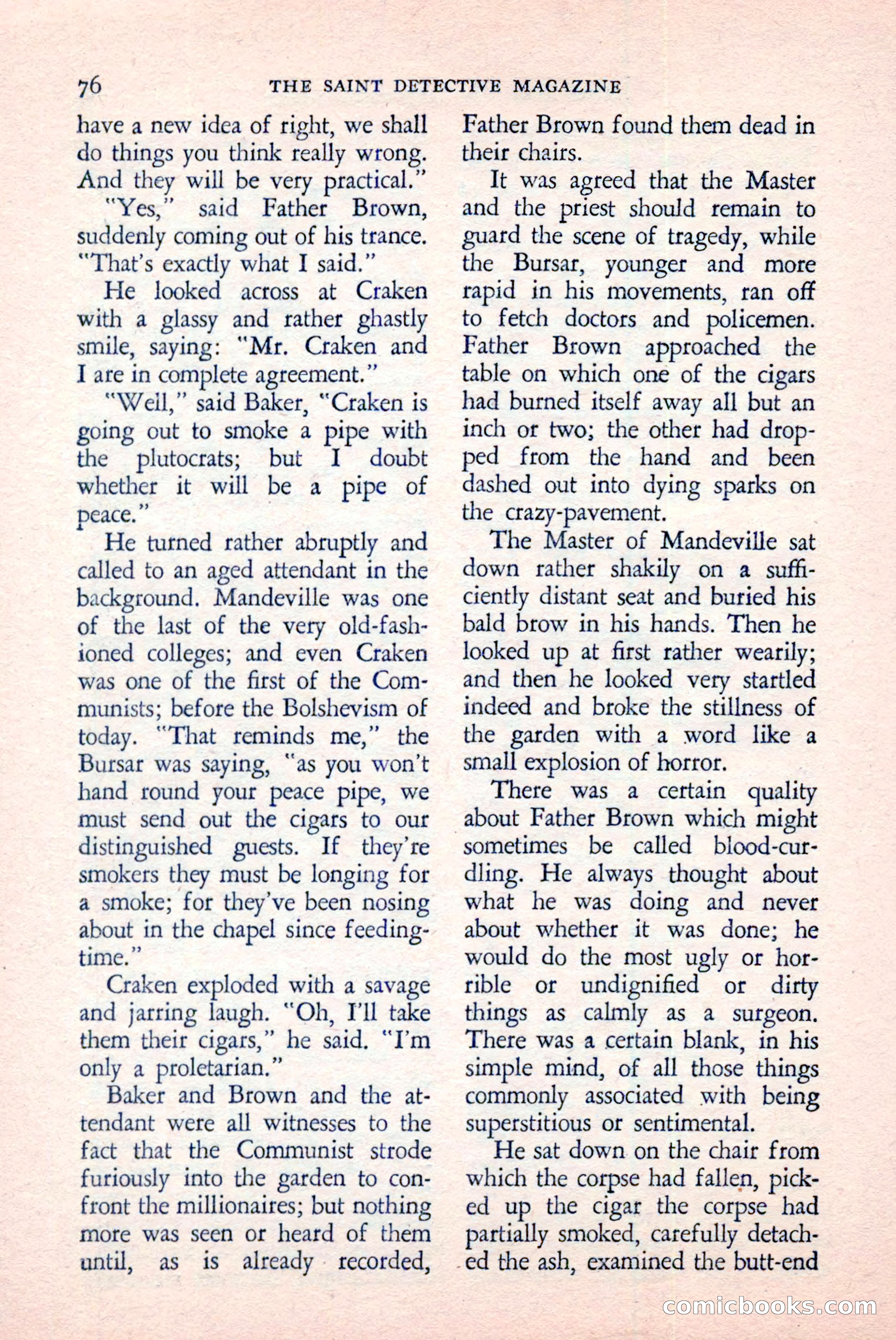 The Saint Detective Magazine, June 1958 — page 78 of 132