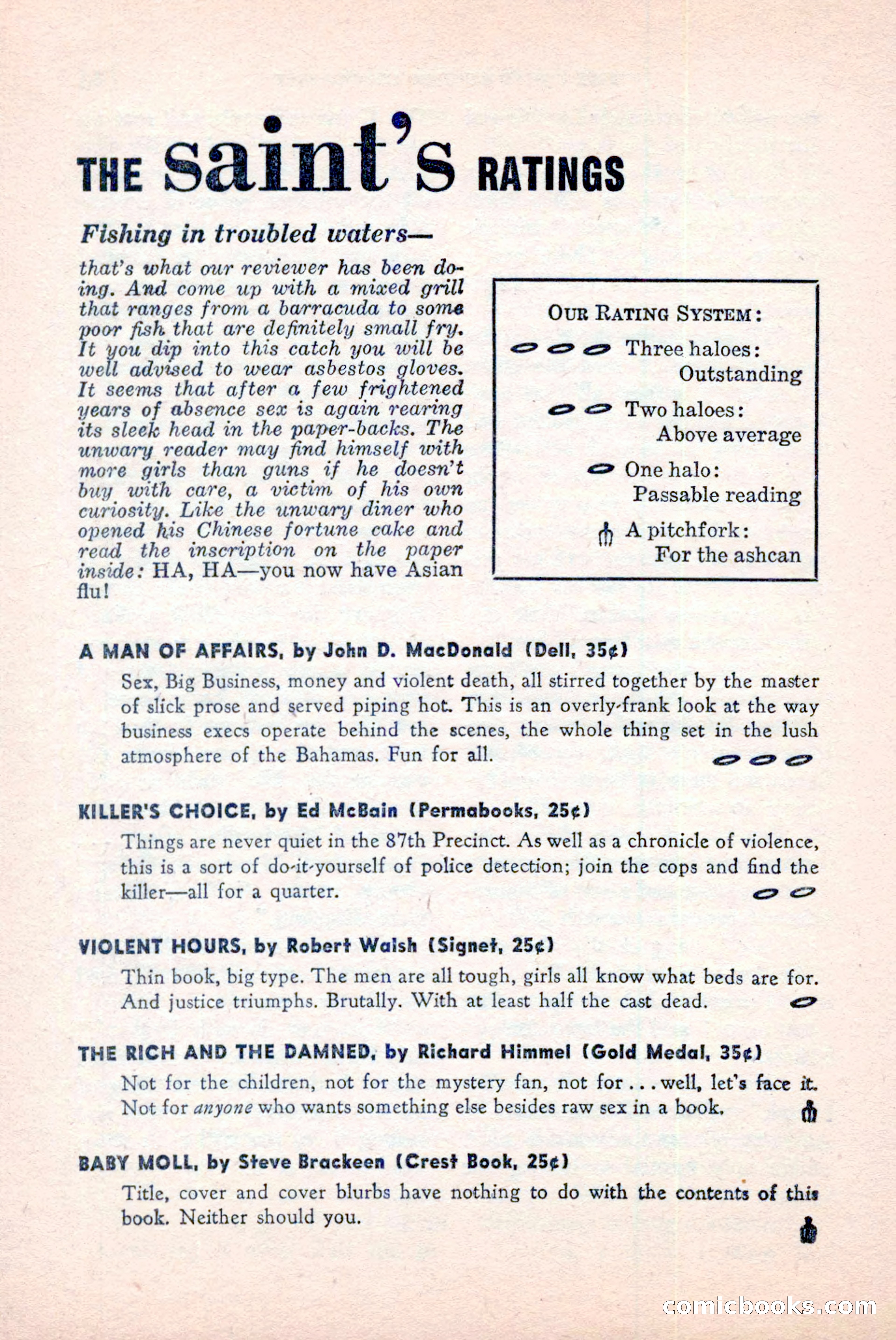 The Saint Detective Magazine, June 1958 — page 86 of 132