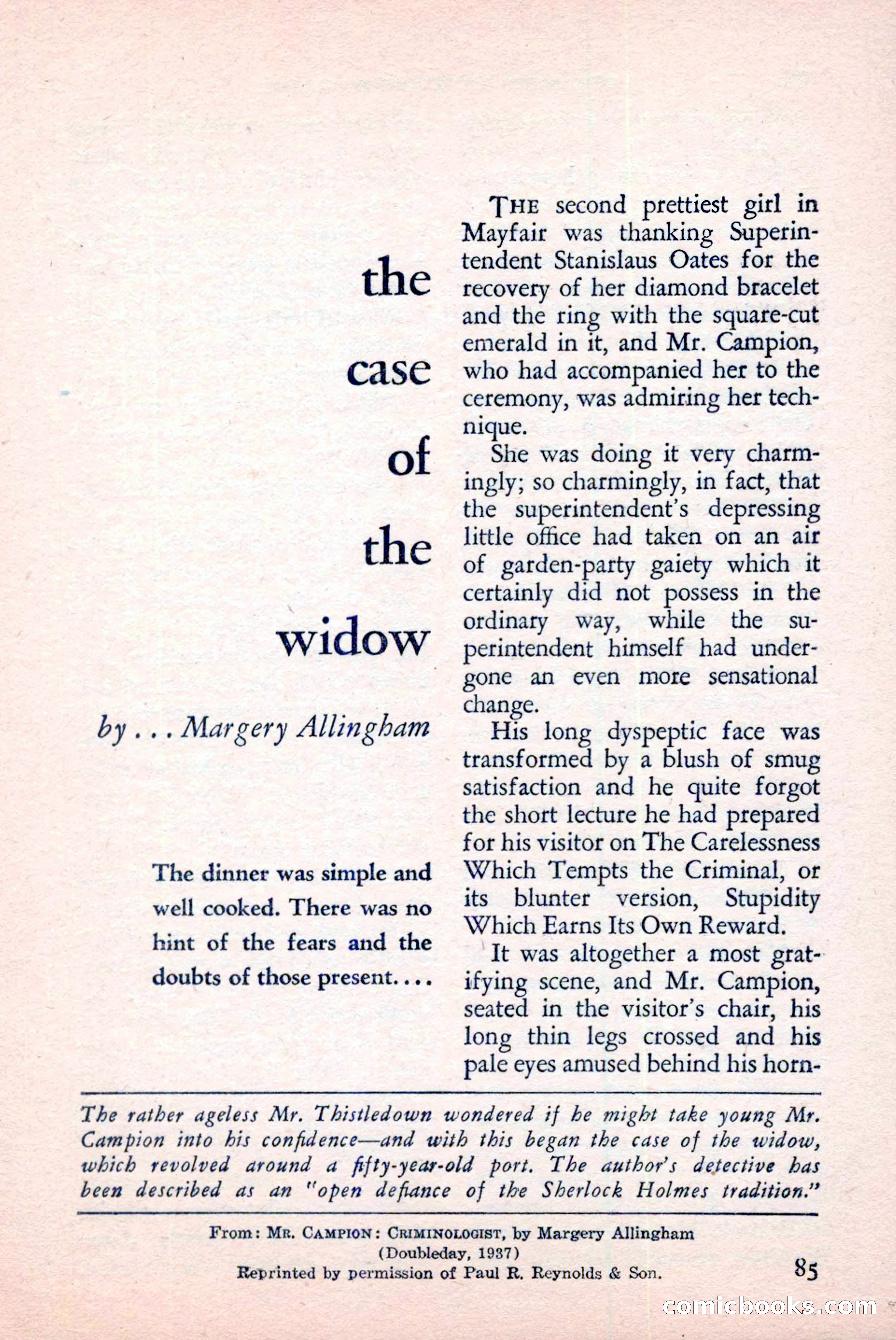 The Saint Detective Magazine, June 1958 — page 87 of 132