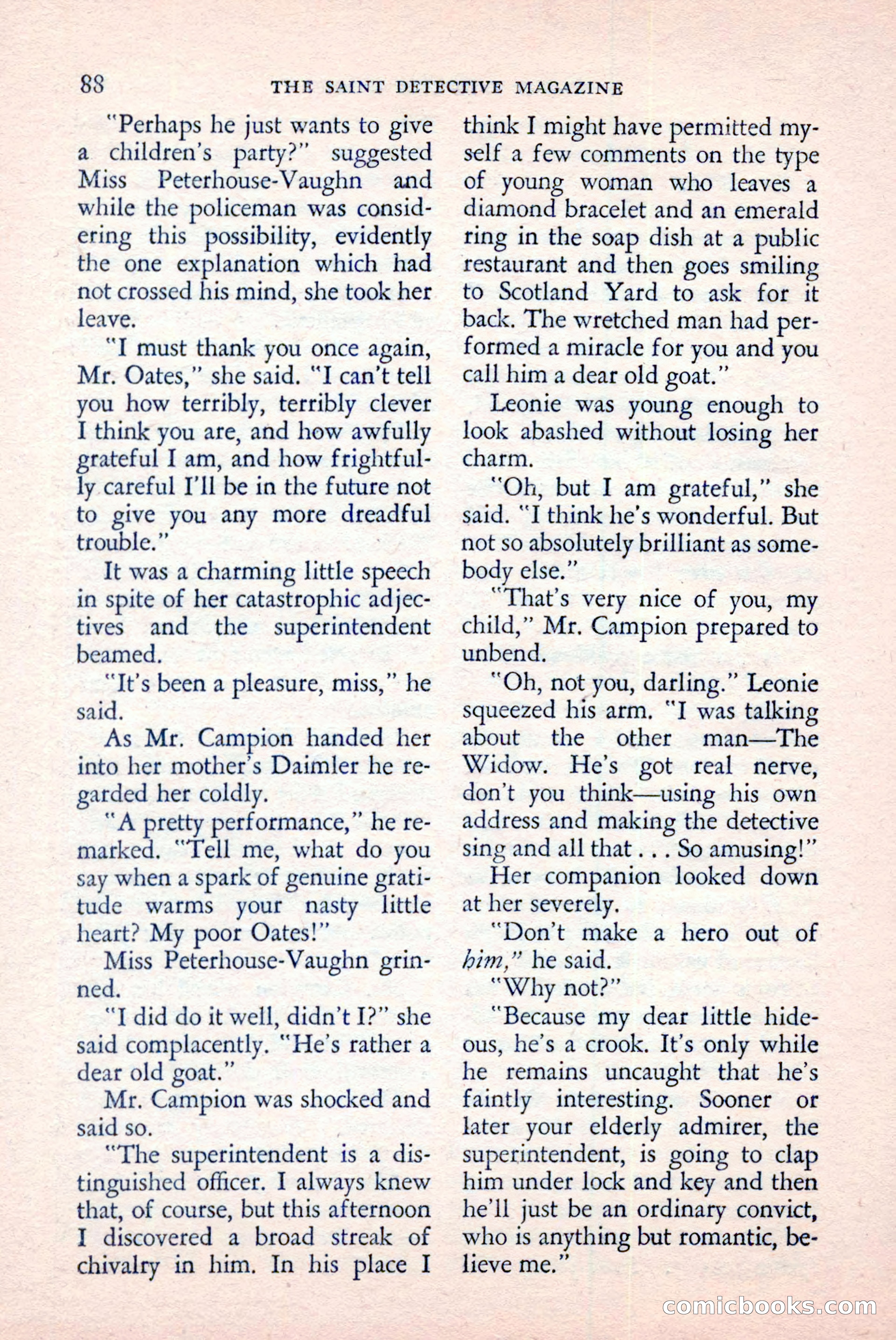 The Saint Detective Magazine, June 1958 — page 90 of 132