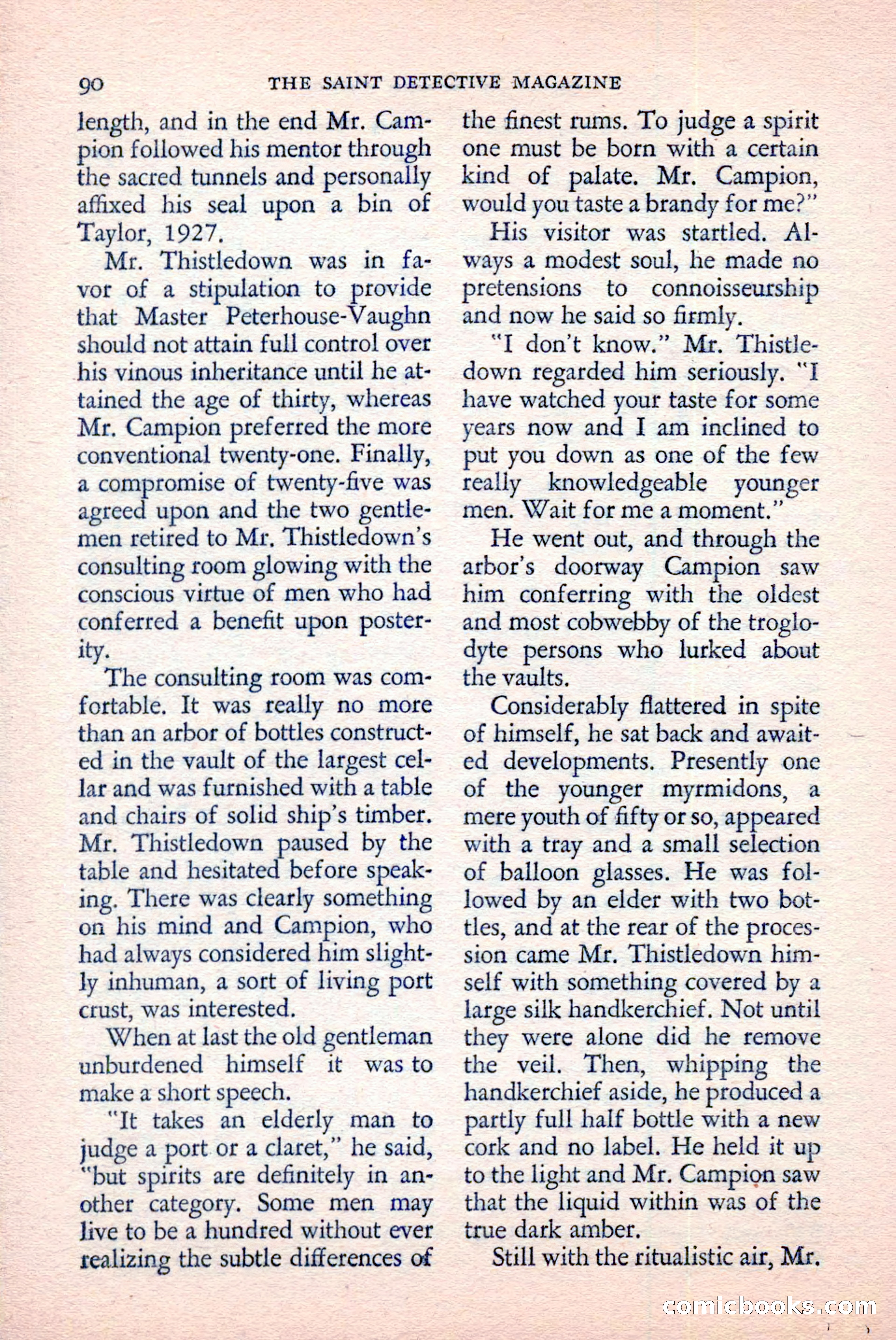 The Saint Detective Magazine, June 1958 — page 92 of 132