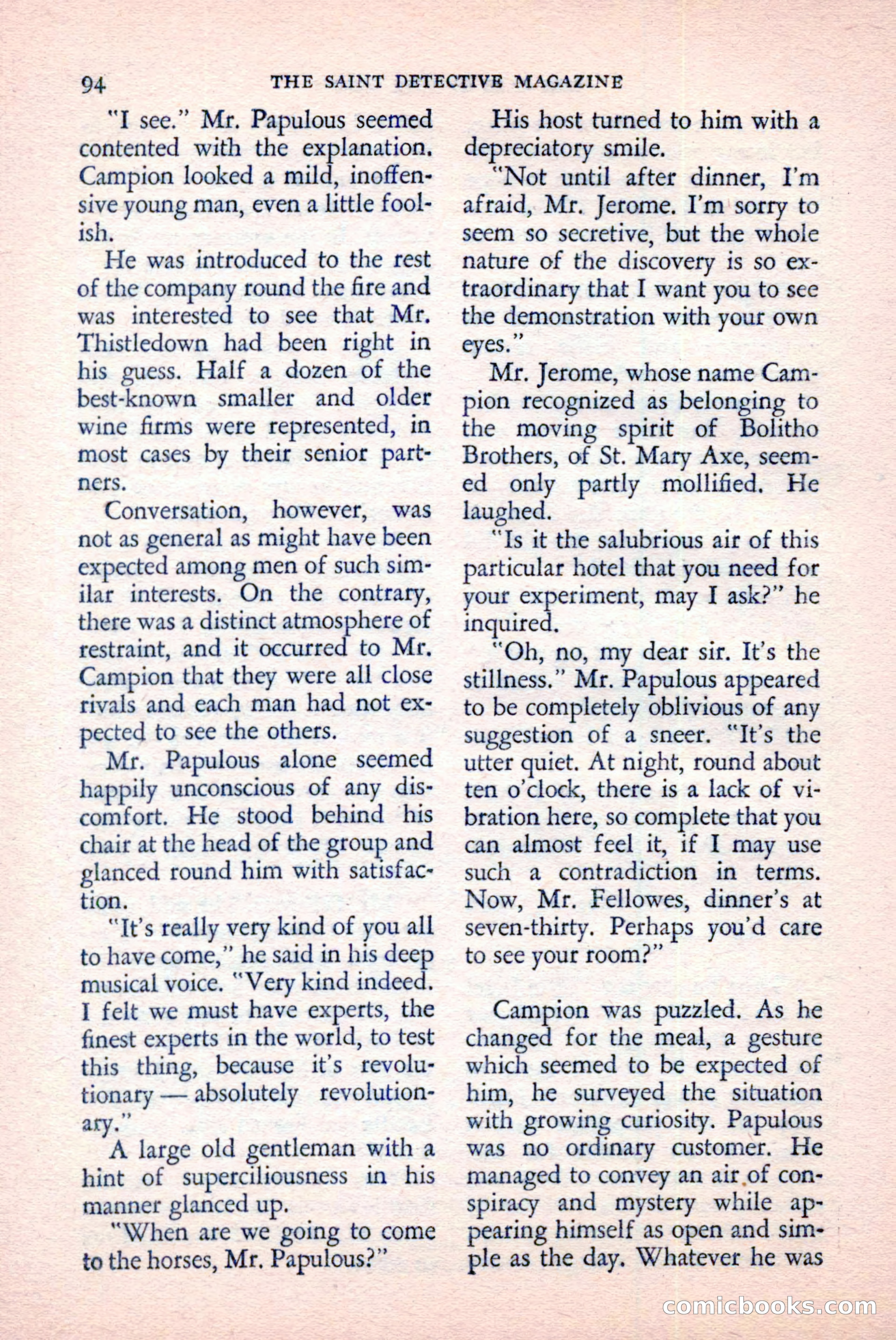 The Saint Detective Magazine, June 1958 — page 96 of 132