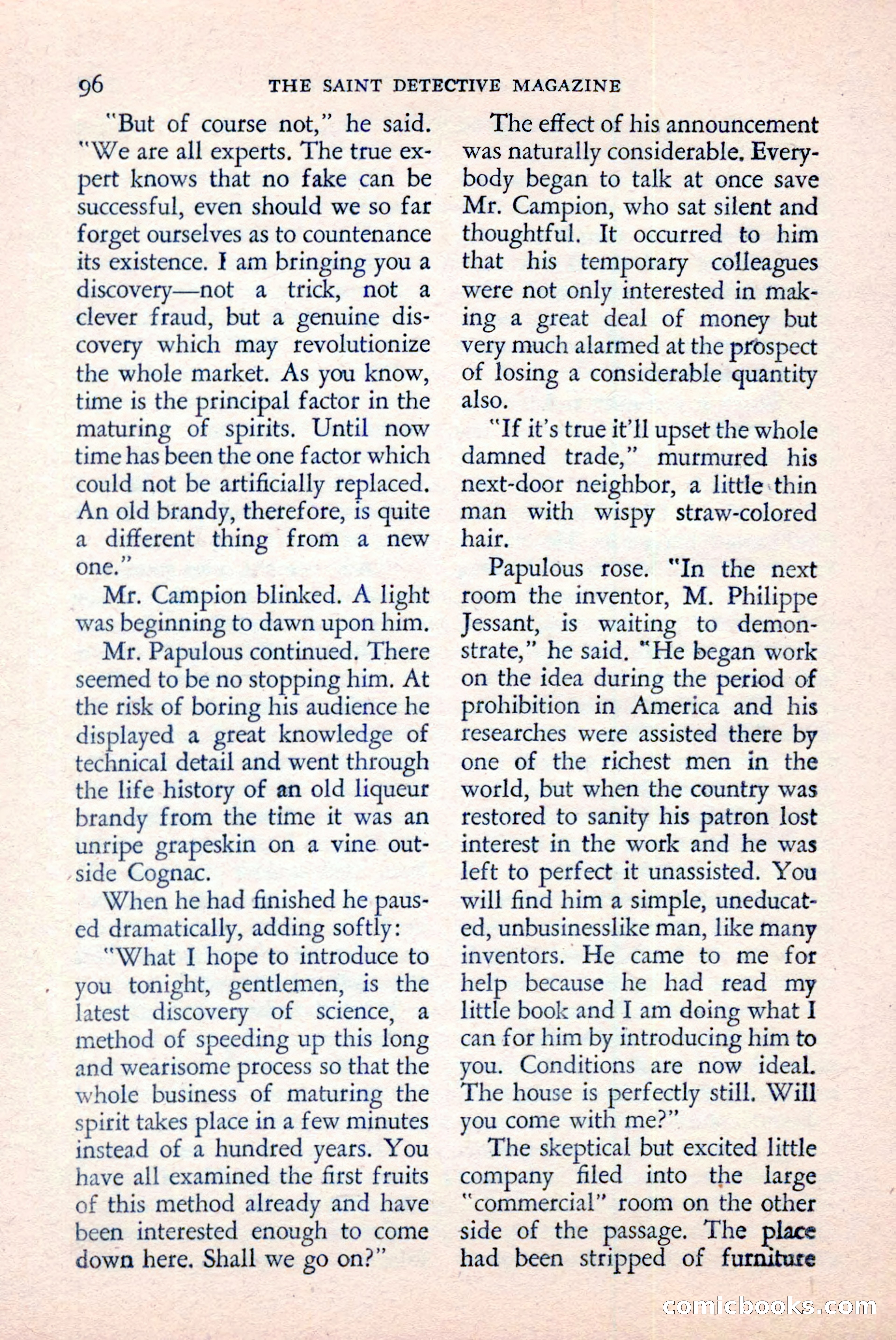 The Saint Detective Magazine, June 1958 — page 98 of 132
