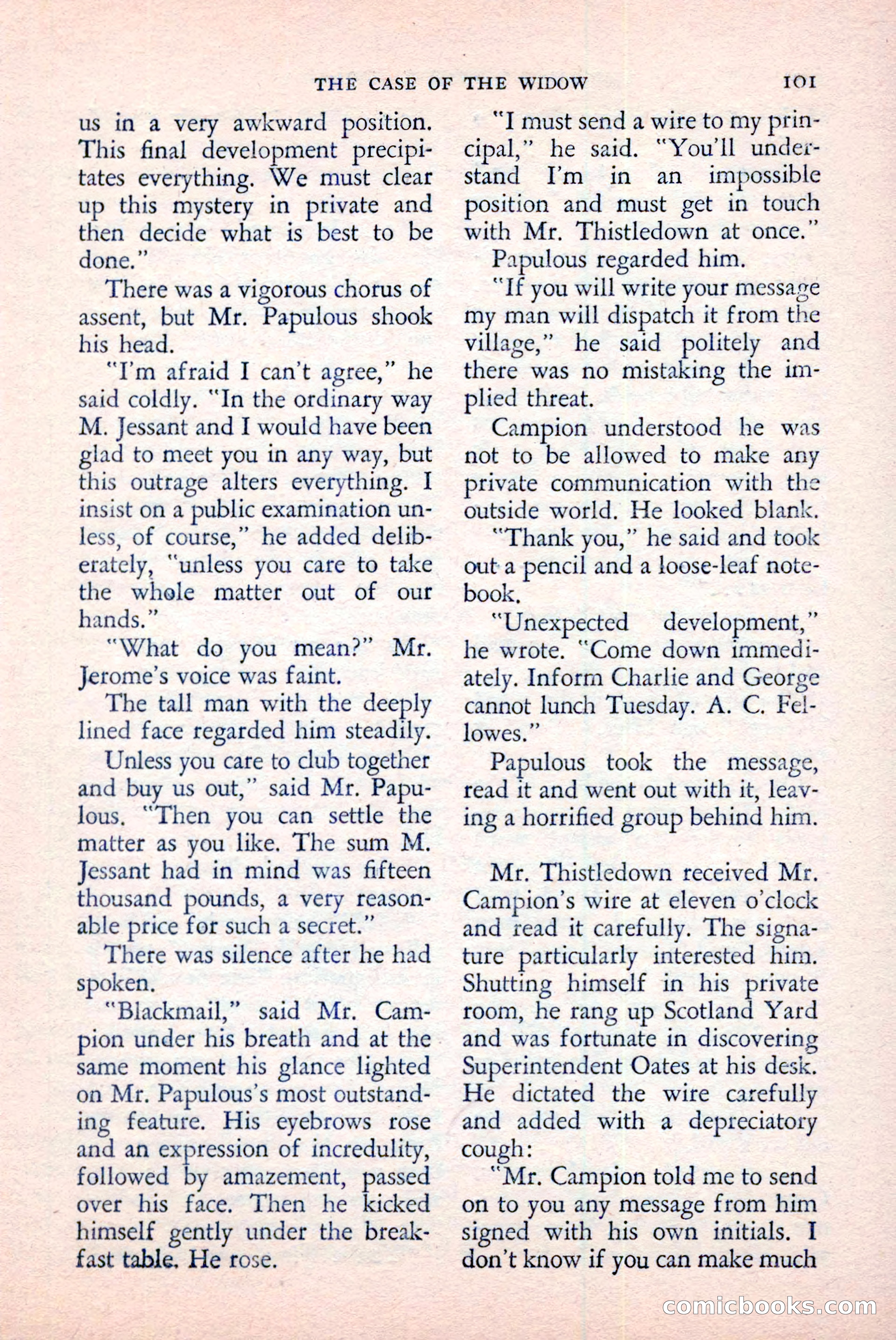 The Saint Detective Magazine, June 1958 — page 103 of 132