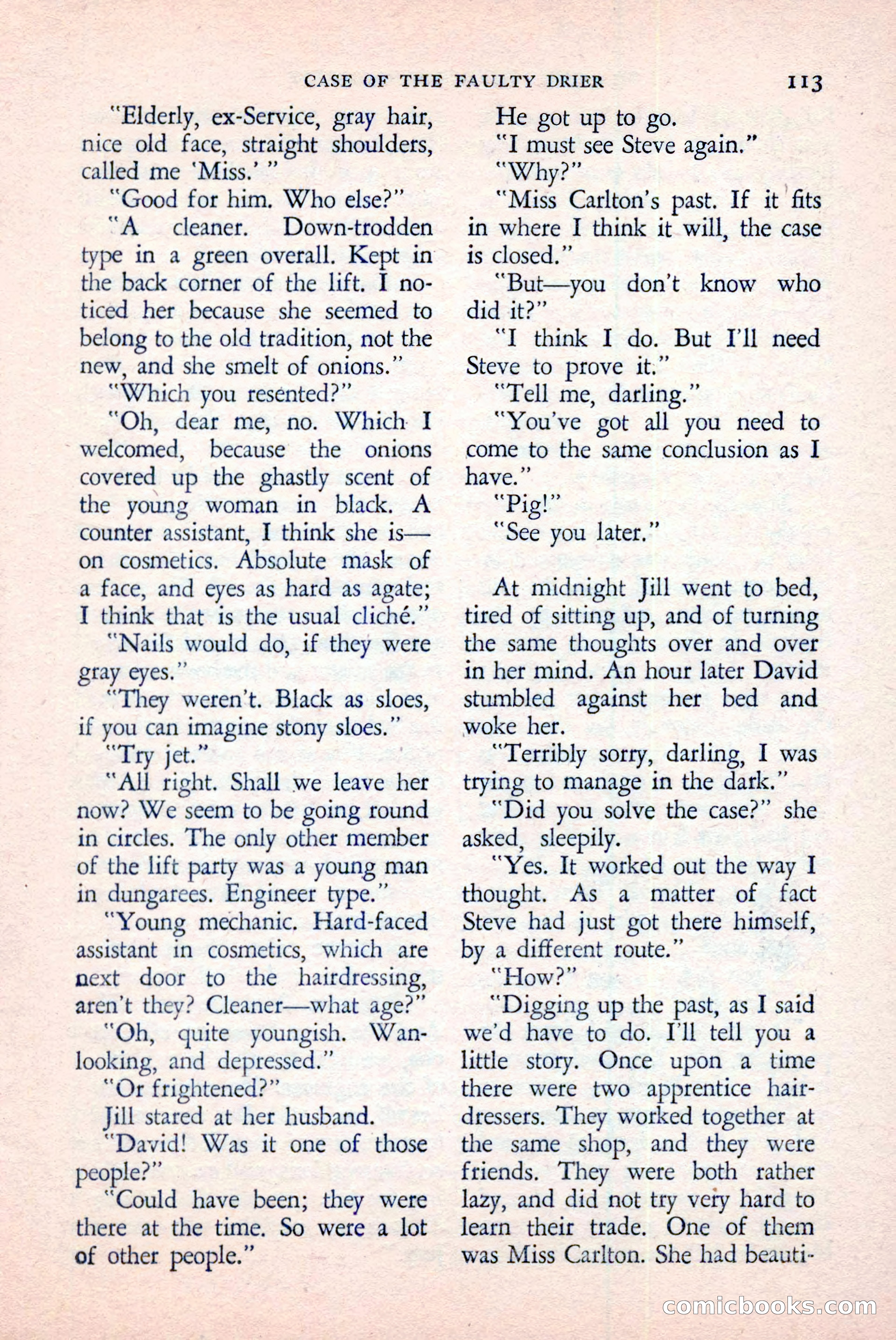 The Saint Detective Magazine, June 1958 — page 115 of 132