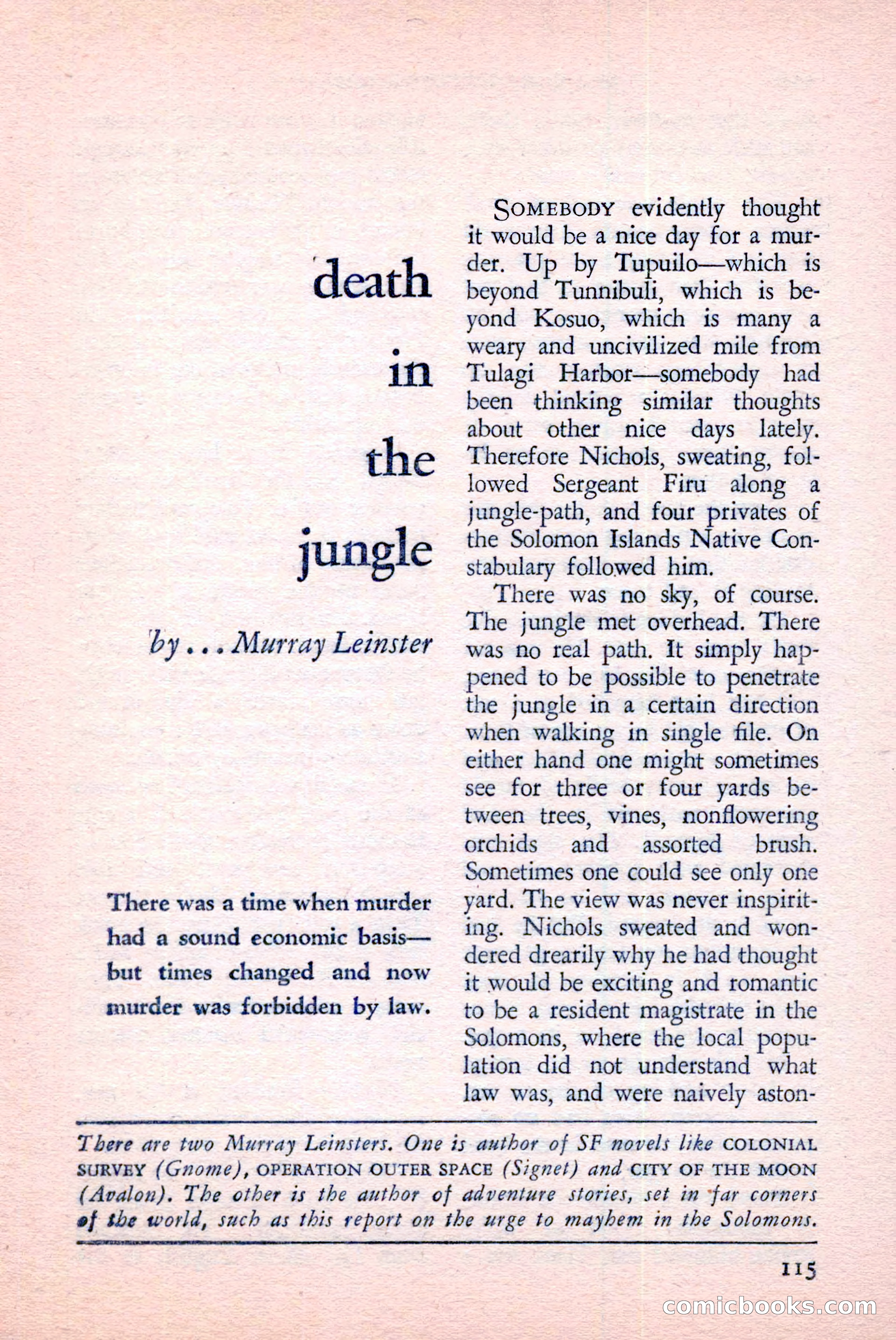 The Saint Detective Magazine, June 1958 — page 117 of 132
