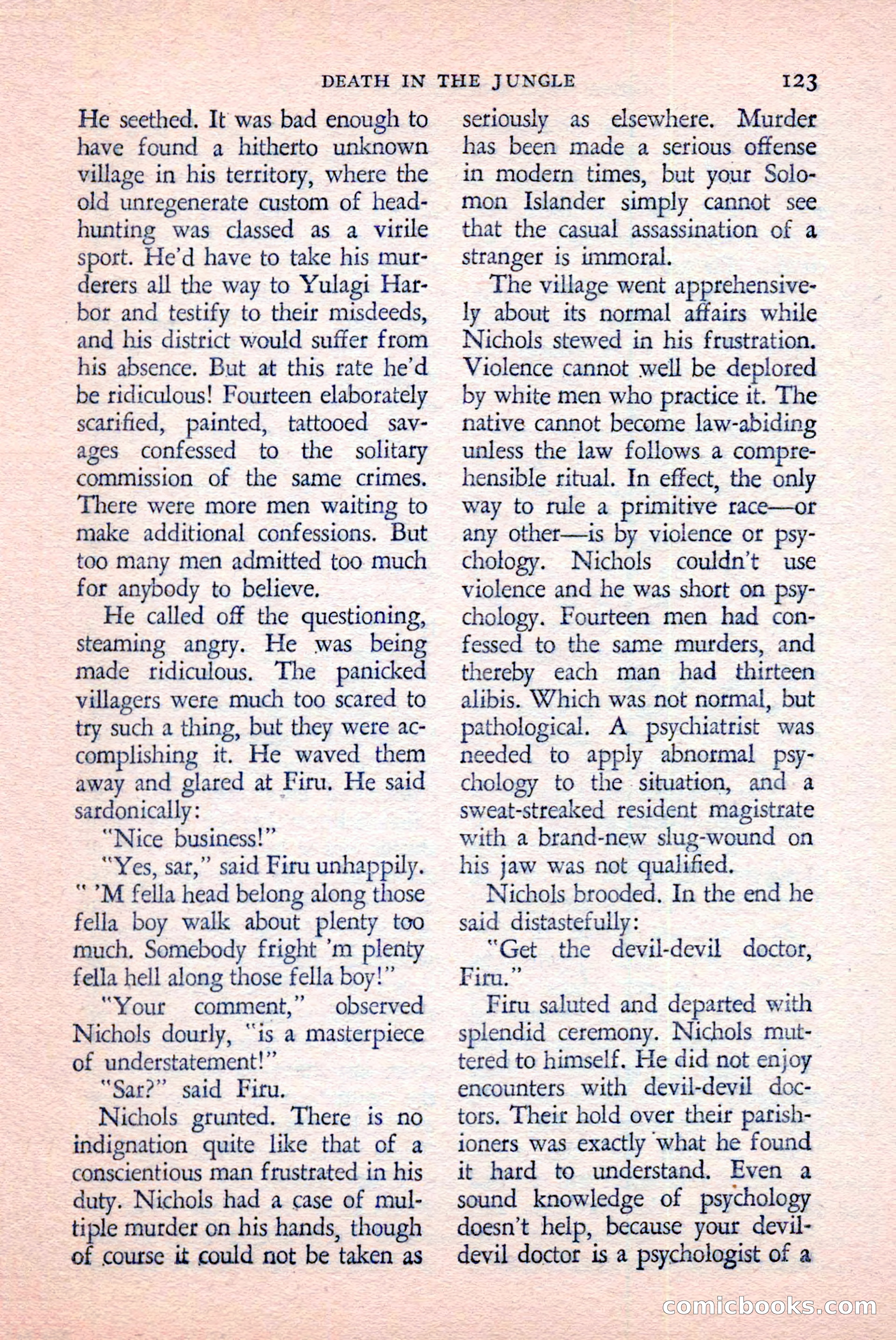 The Saint Detective Magazine, June 1958 — page 125 of 132