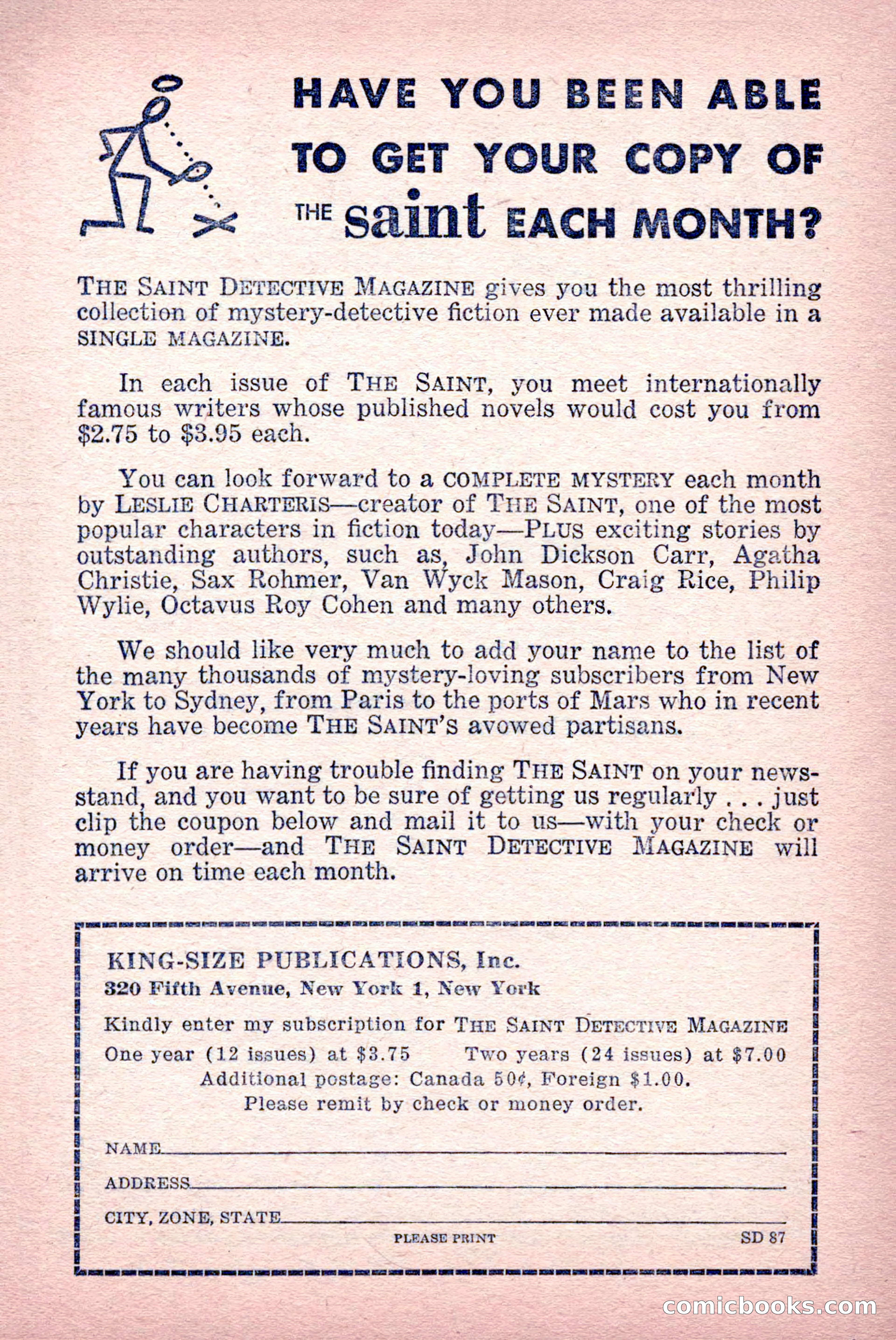 The Saint Detective Magazine — page 5 of 132
