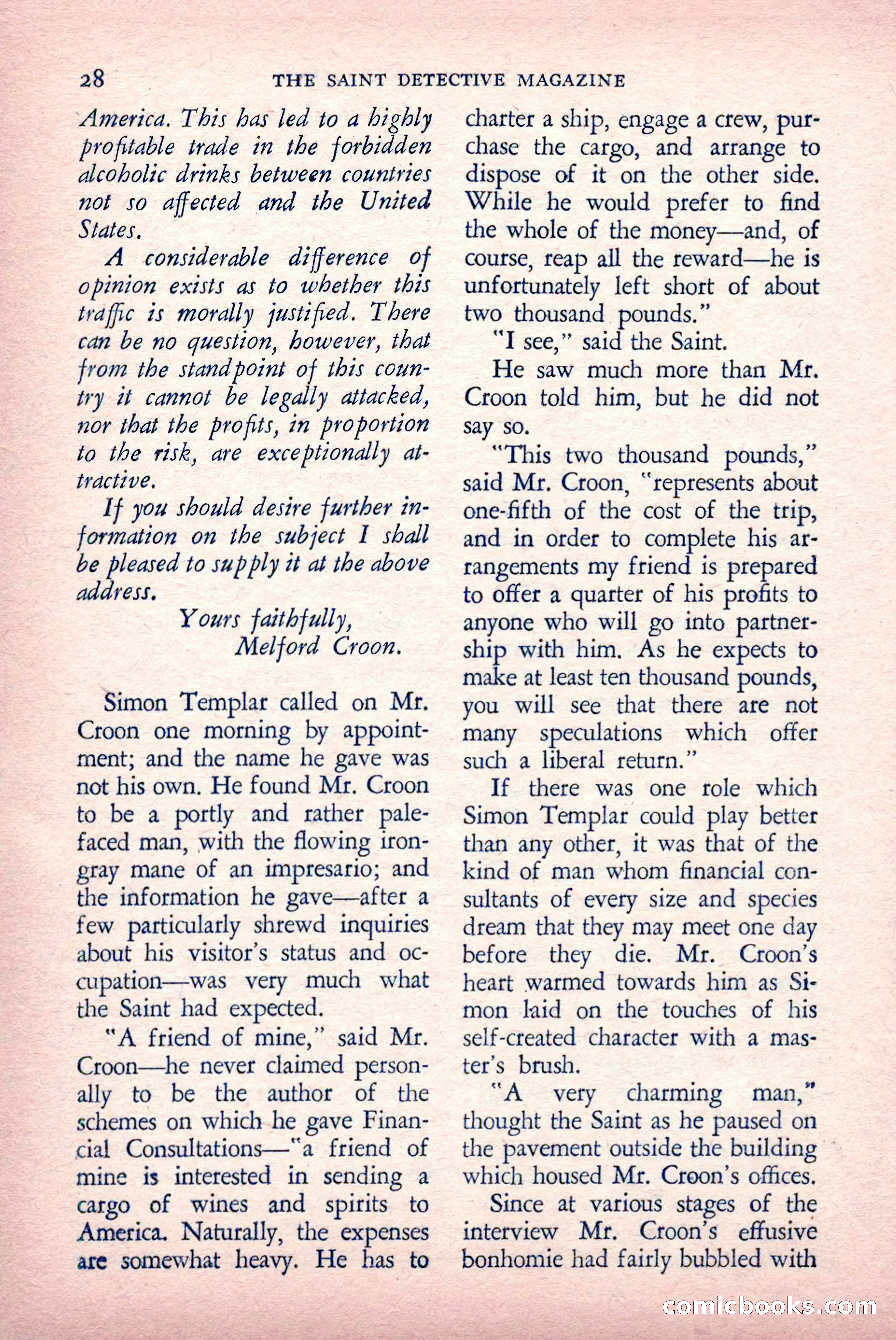 The Saint Detective Magazine — page 30 of 132