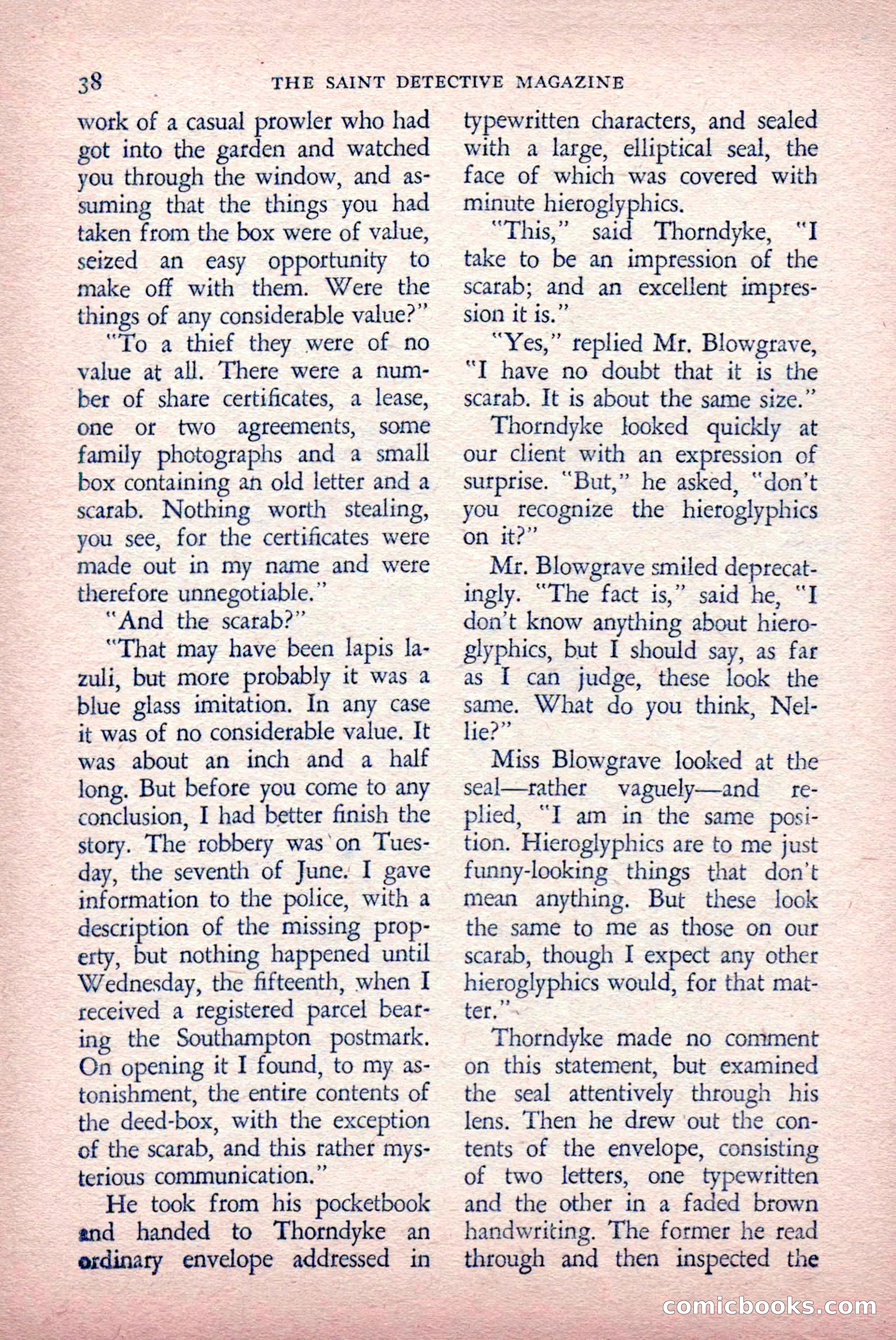 The Saint Detective Magazine — page 40 of 132
