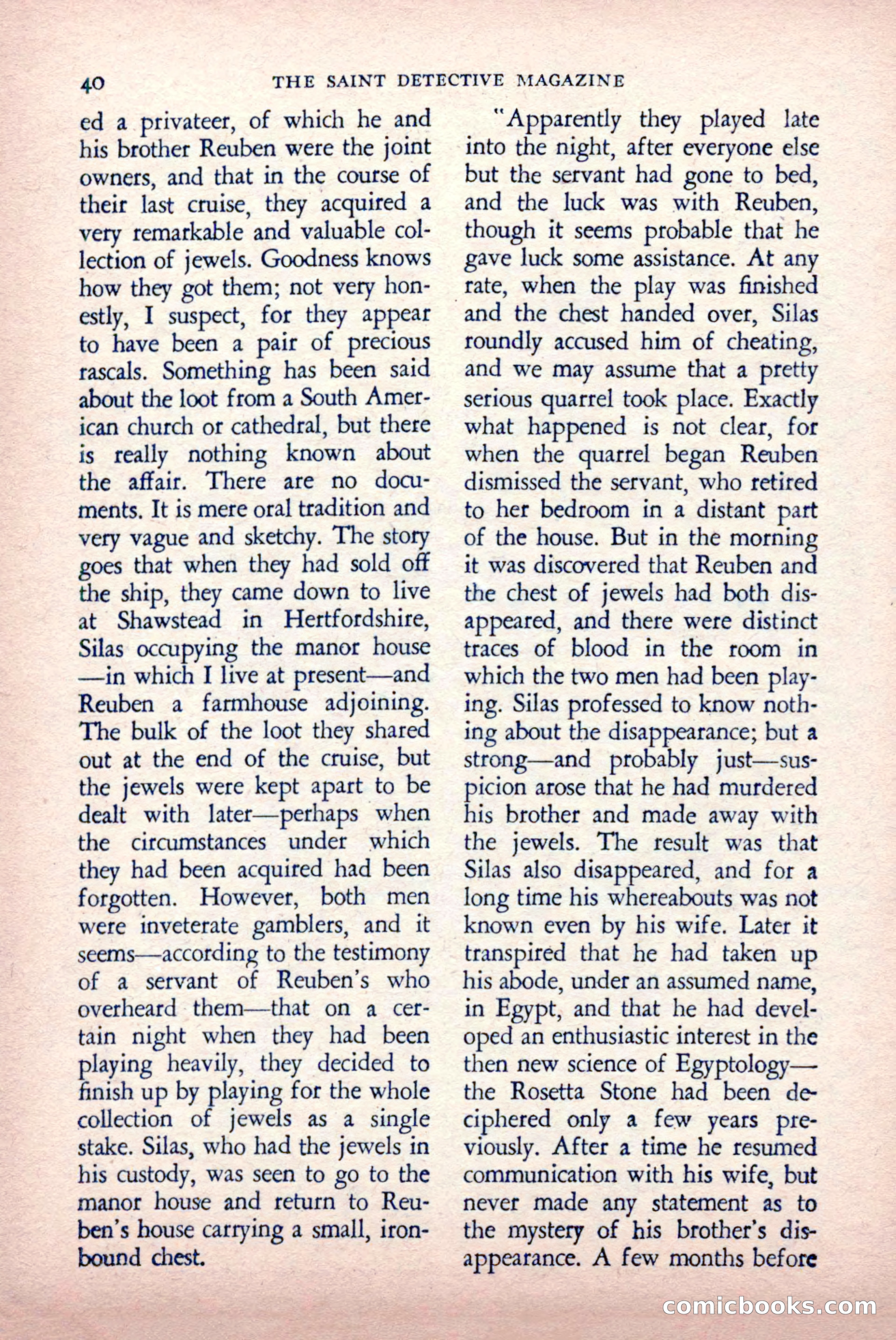 The Saint Detective Magazine — page 42 of 132