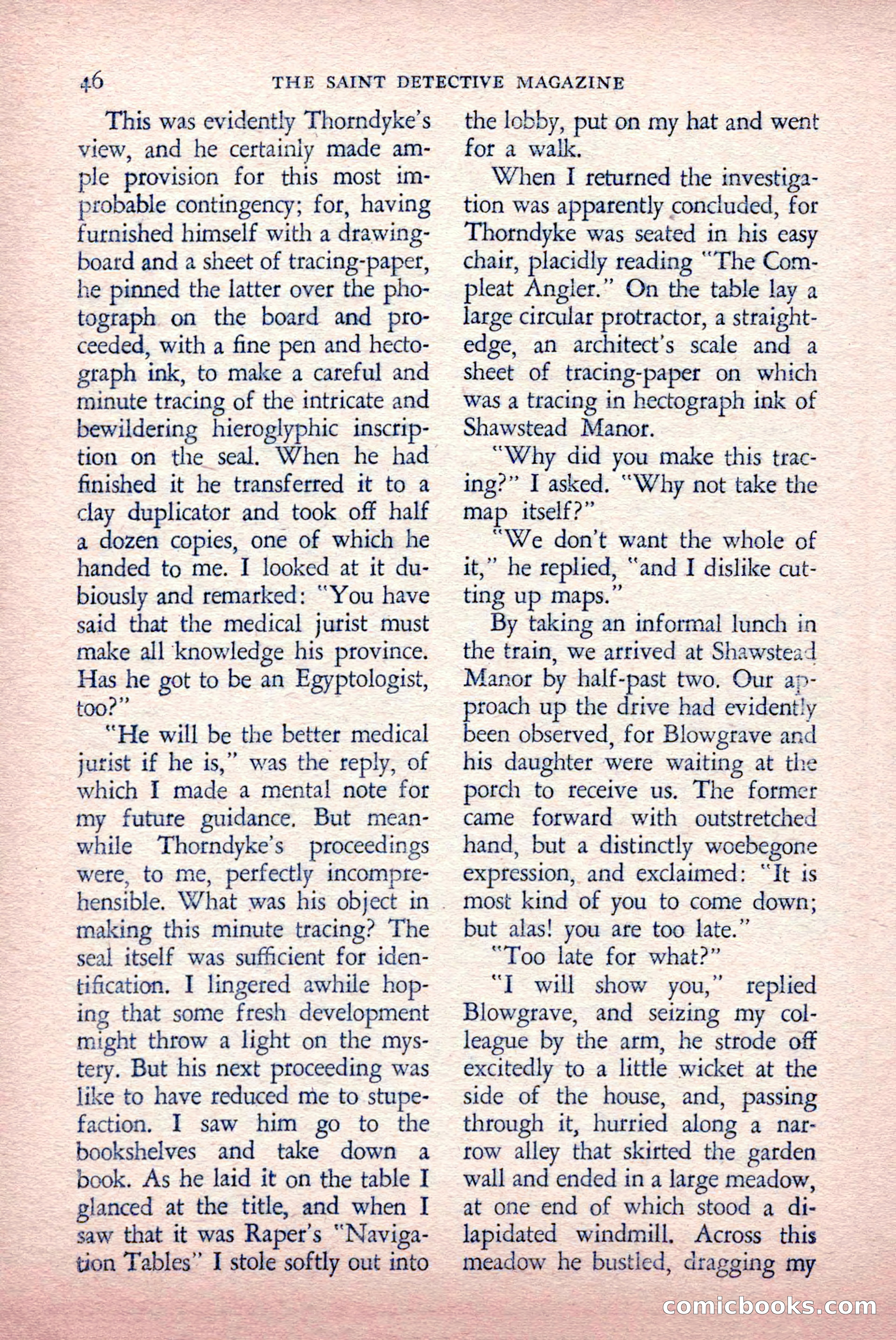 The Saint Detective Magazine — page 48 of 132