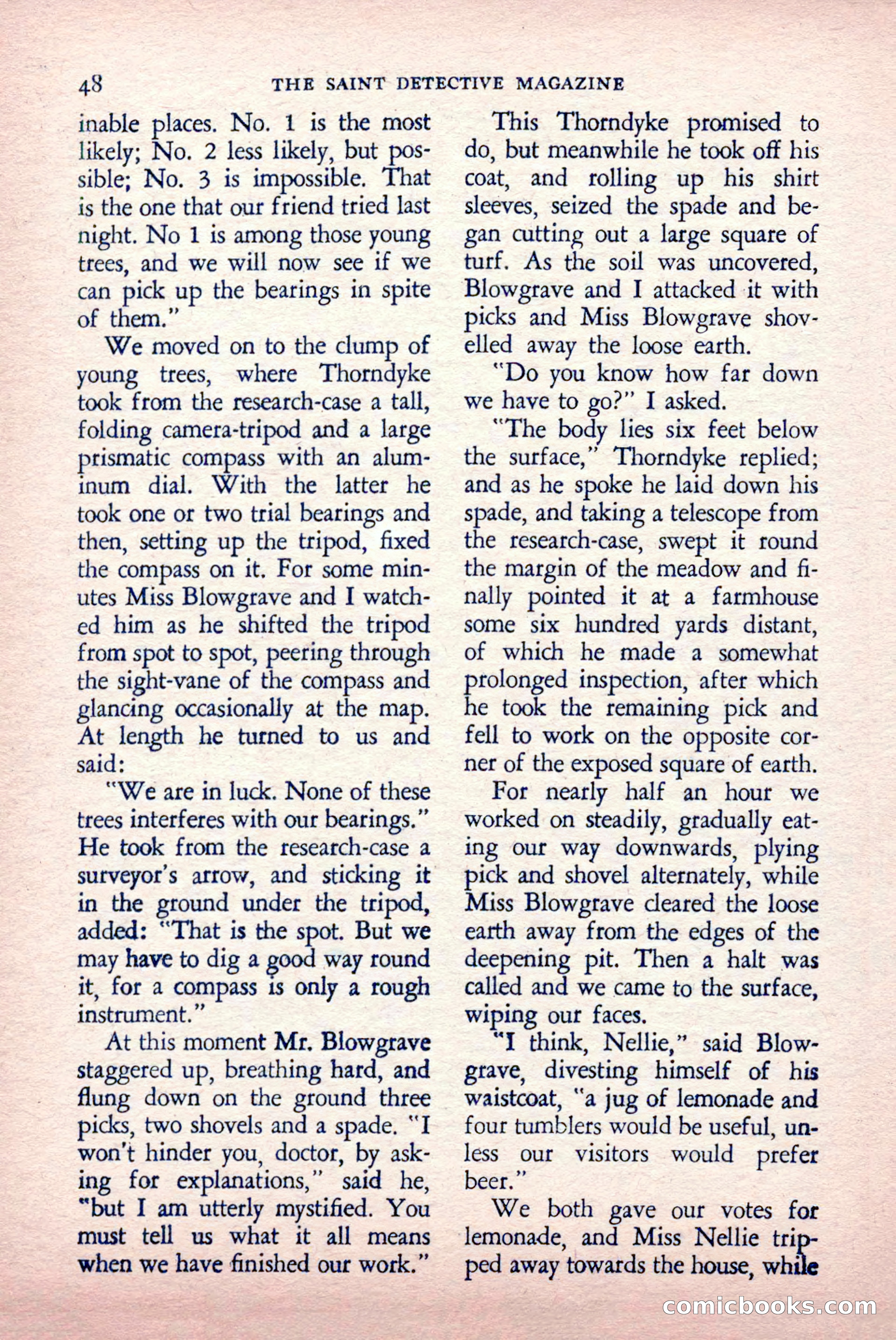 The Saint Detective Magazine — page 50 of 132