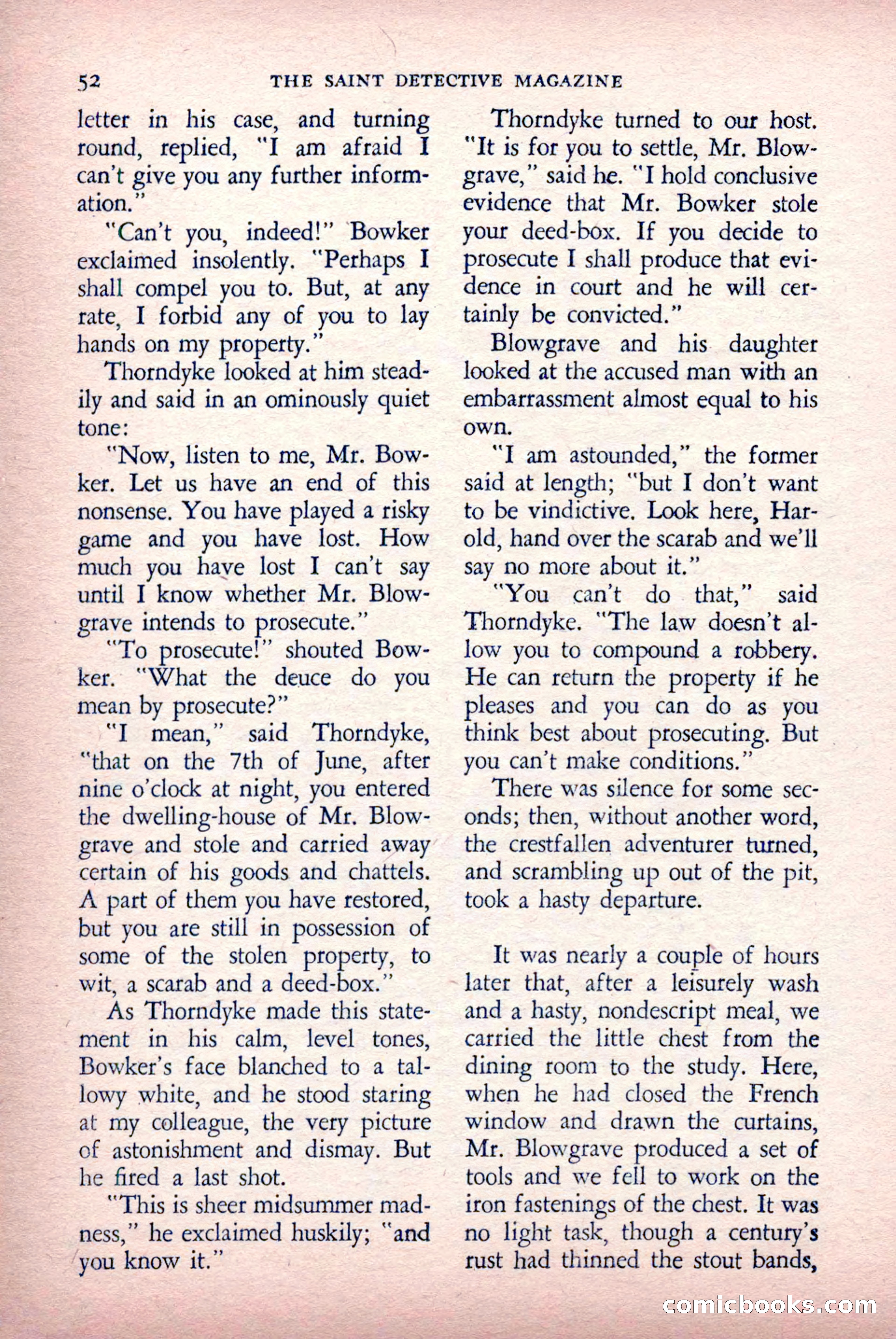 The Saint Detective Magazine — page 54 of 132
