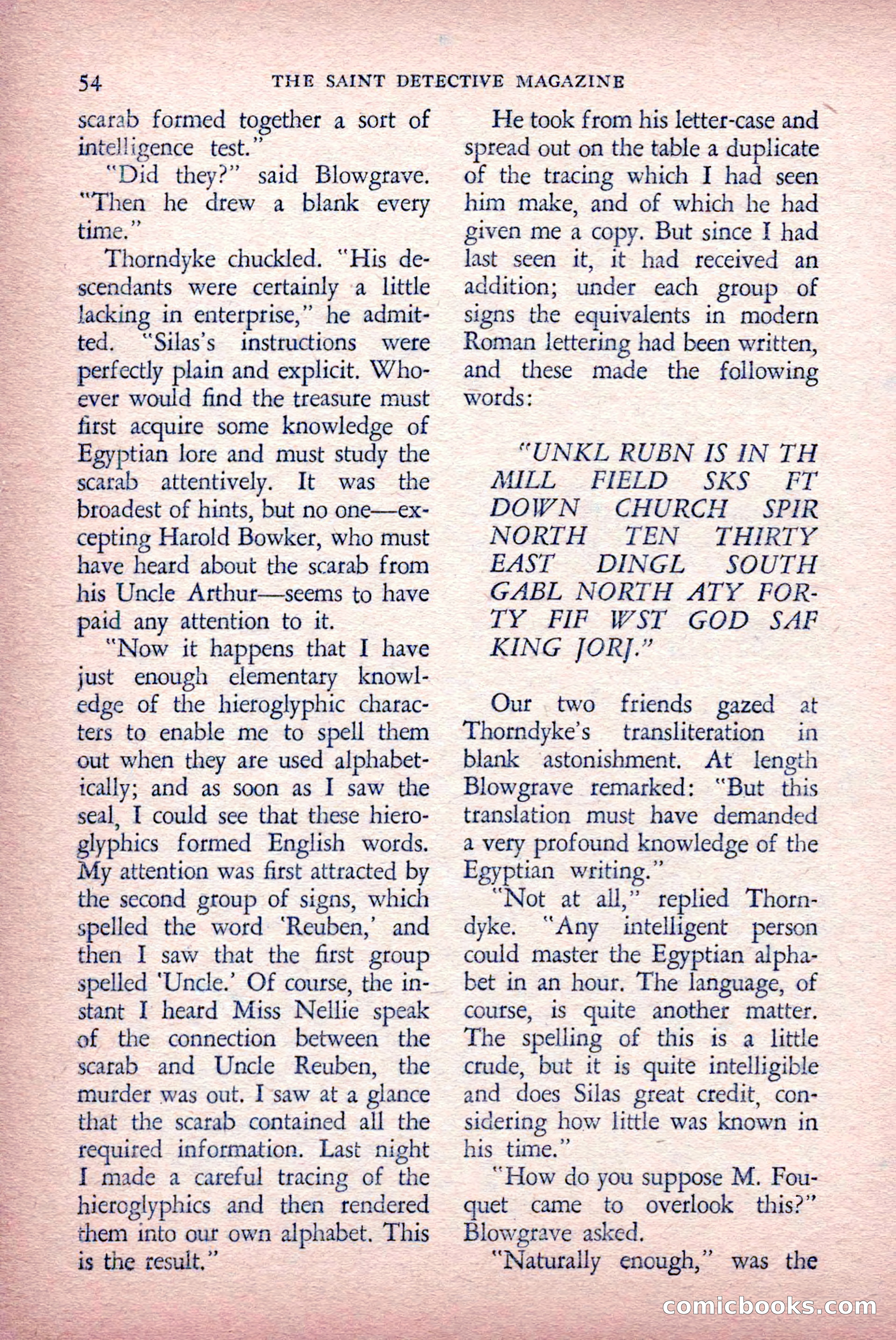 The Saint Detective Magazine — page 56 of 132