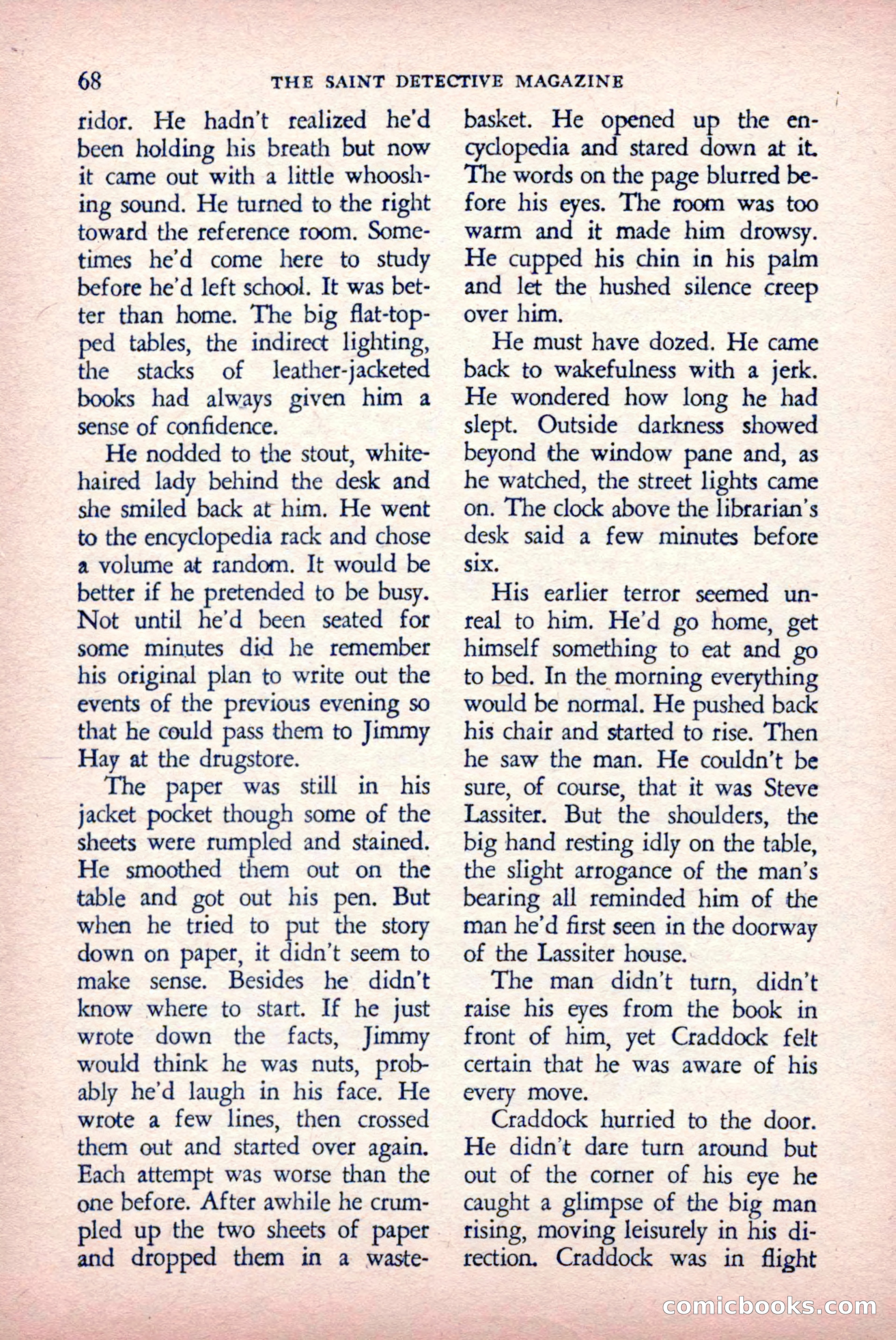The Saint Detective Magazine — page 70 of 132