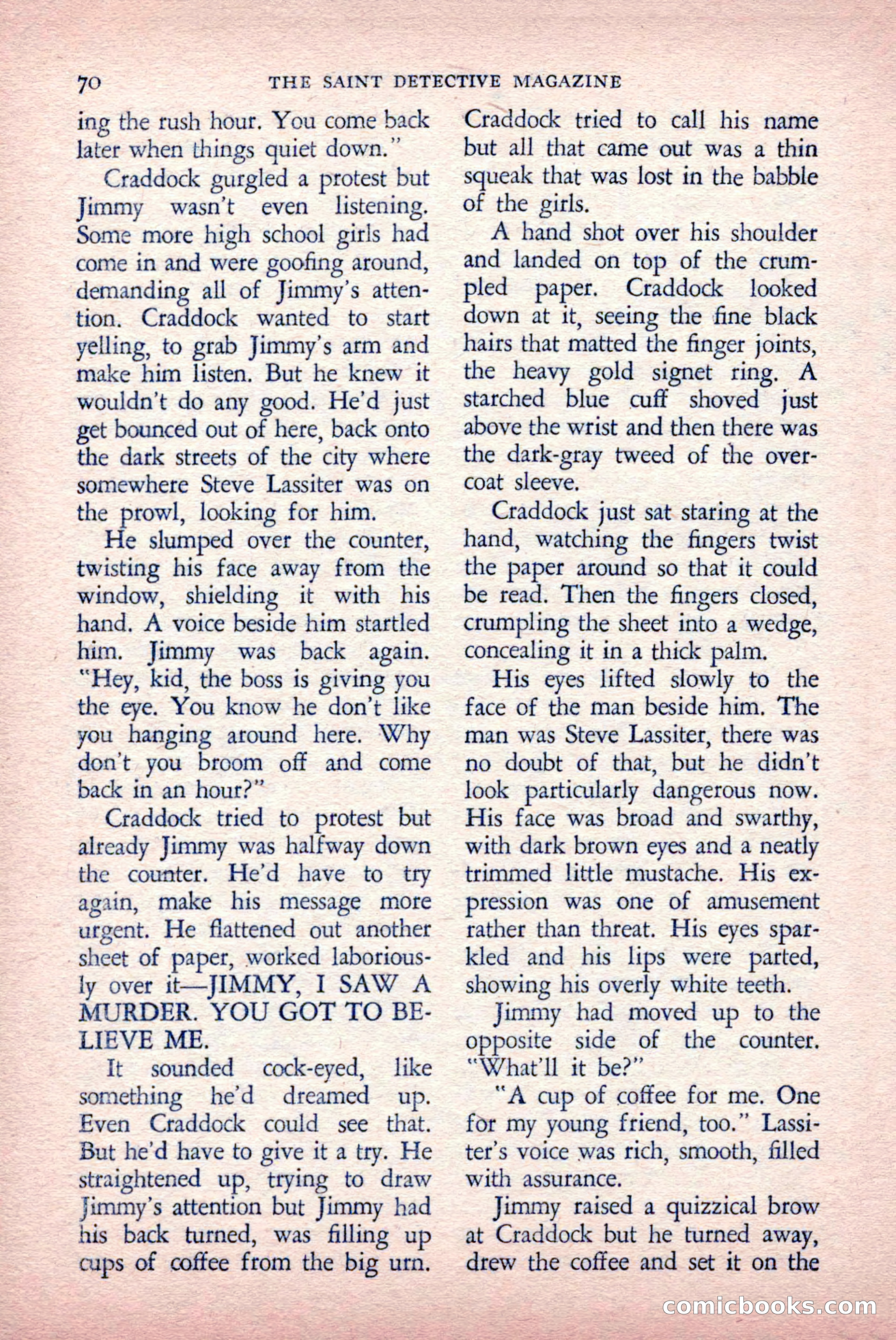 The Saint Detective Magazine — page 72 of 132