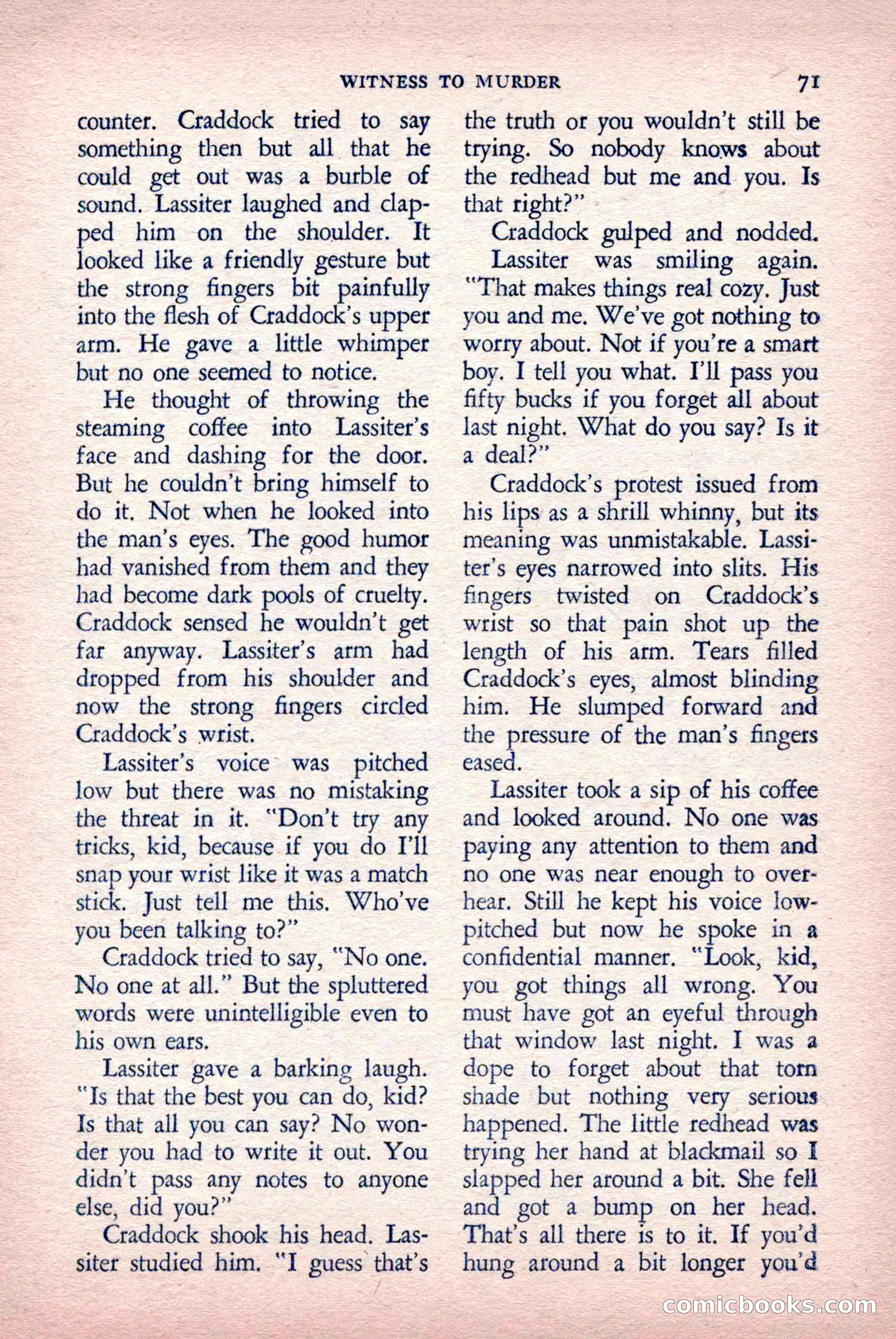 The Saint Detective Magazine — page 73 of 132