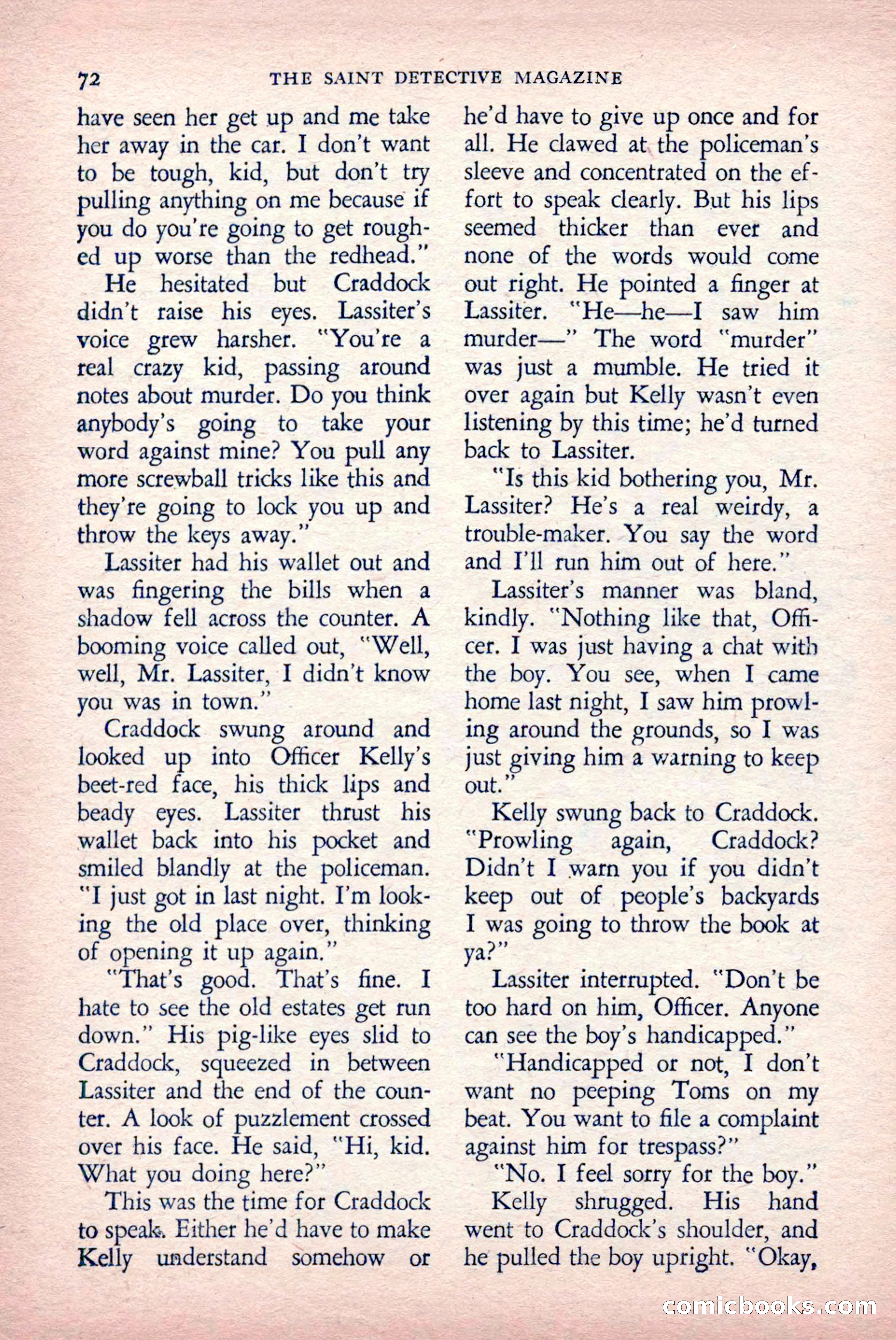 The Saint Detective Magazine — page 74 of 132