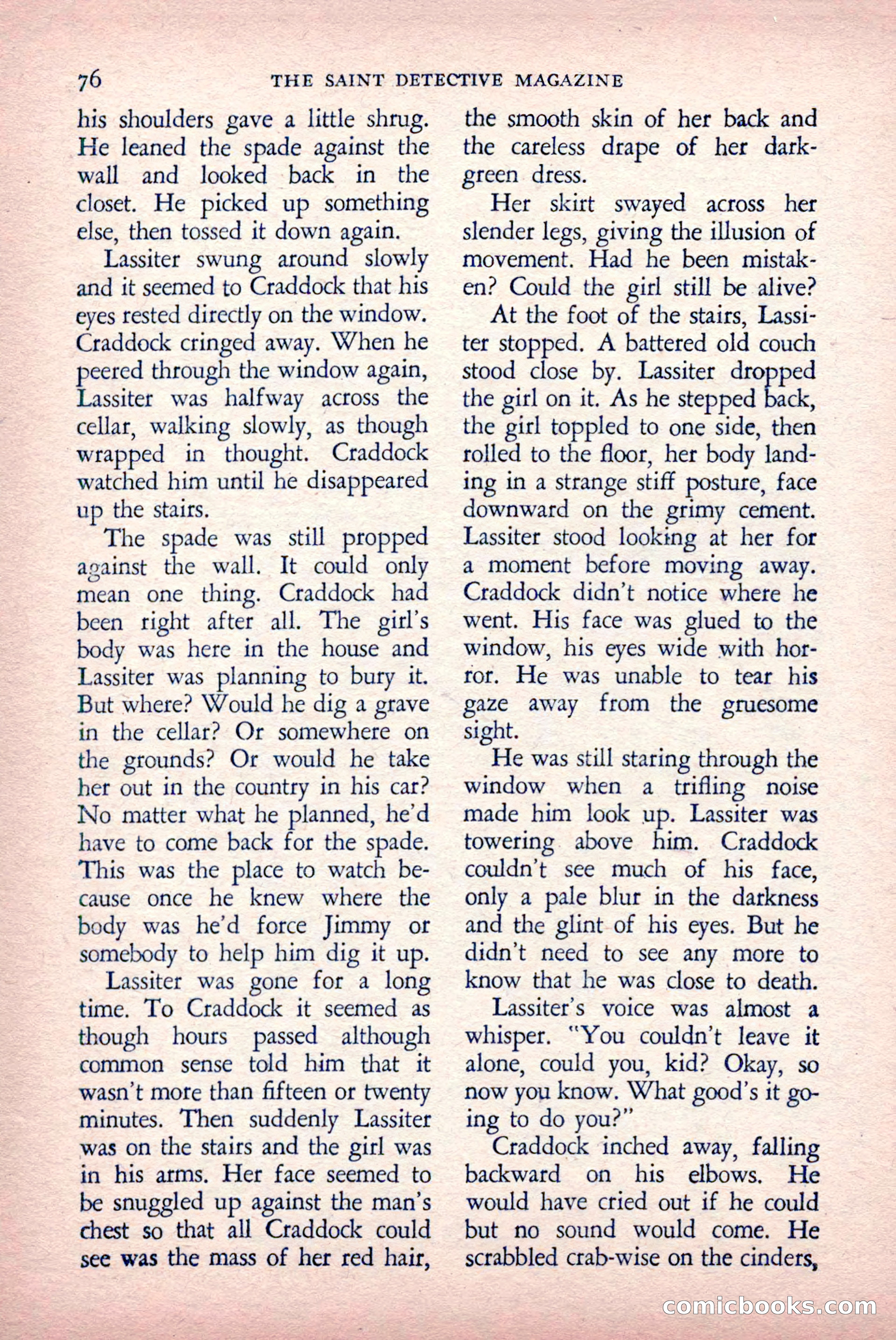The Saint Detective Magazine — page 78 of 132