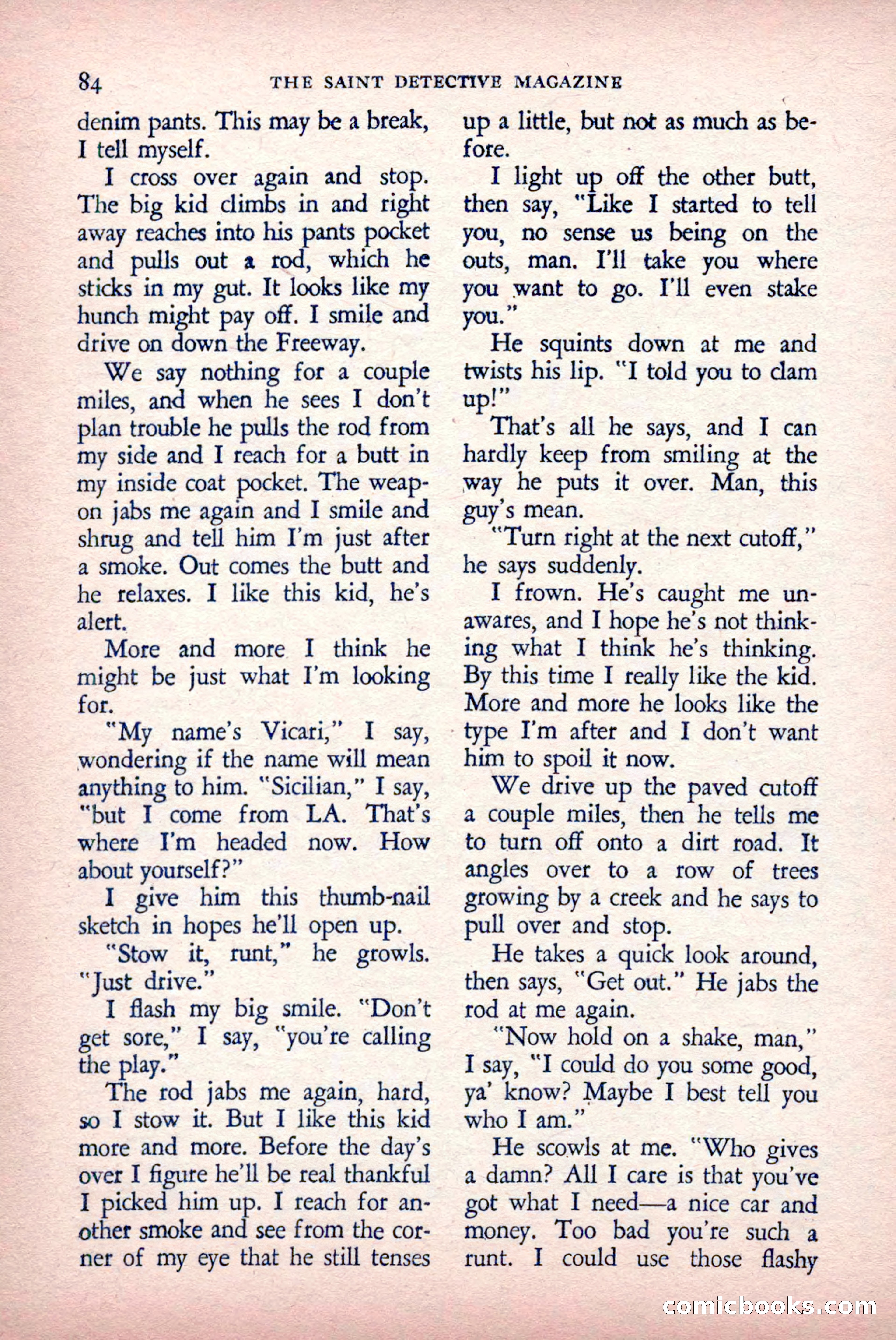 The Saint Detective Magazine — page 86 of 132
