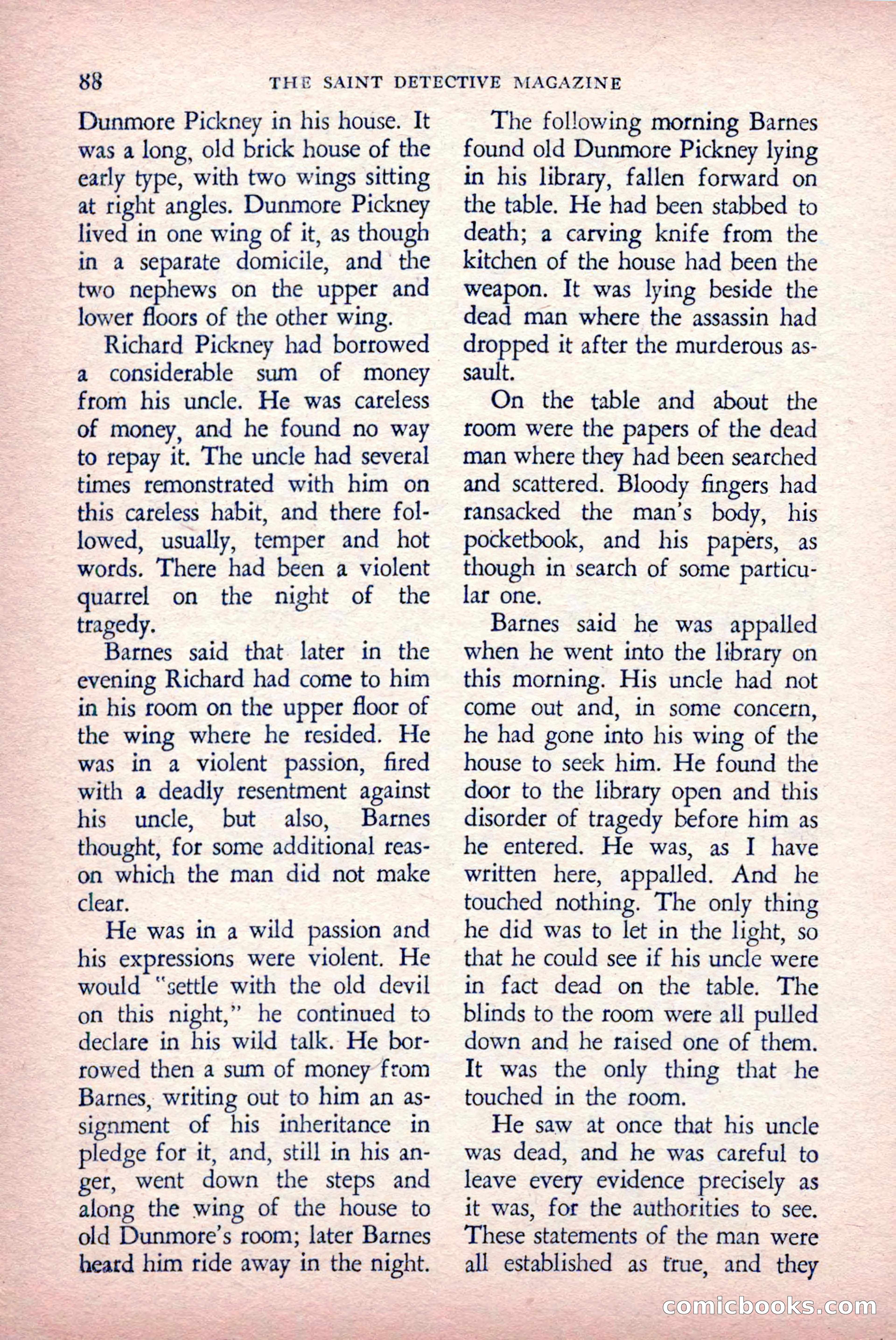 The Saint Detective Magazine — page 90 of 132