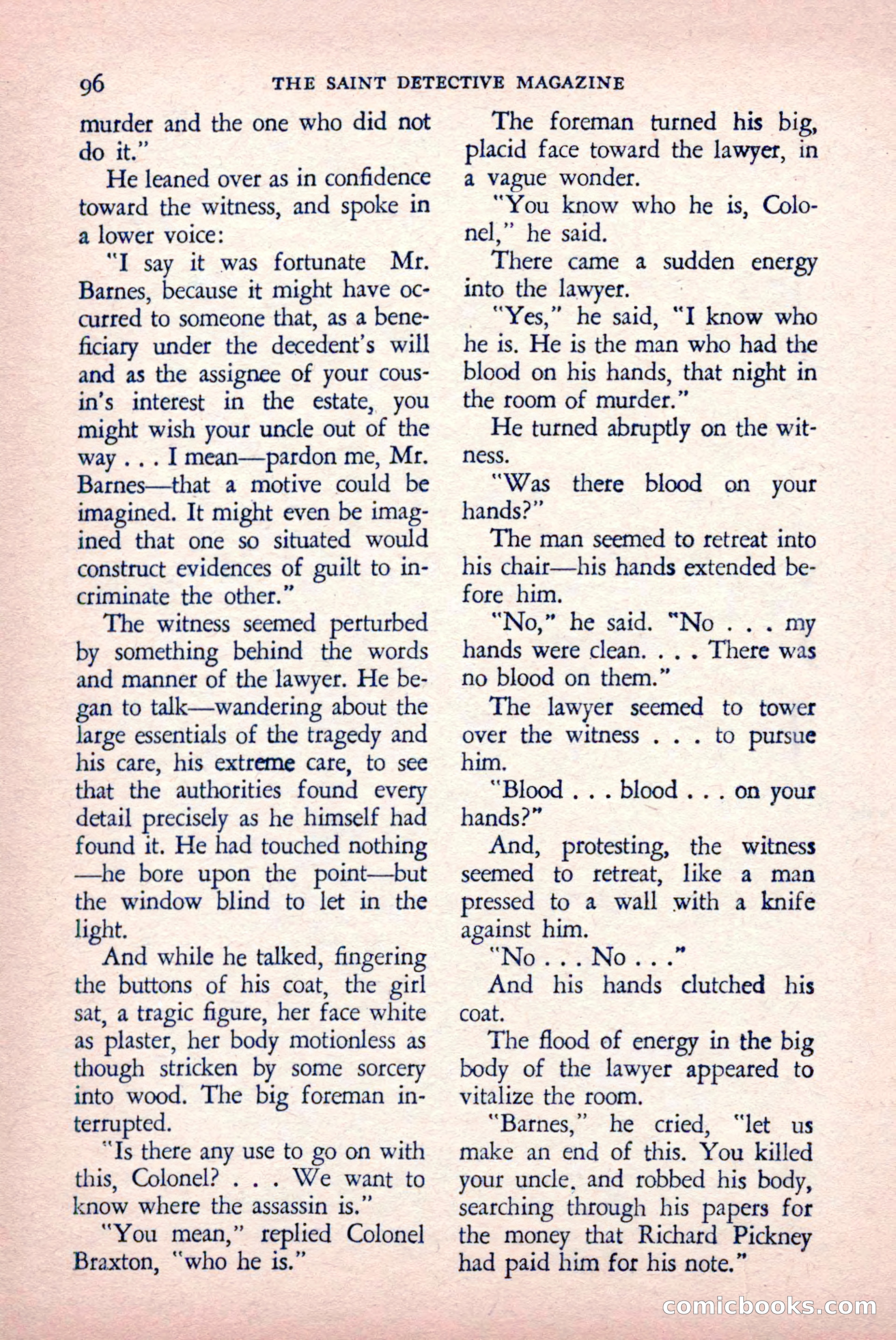 The Saint Detective Magazine — page 98 of 132